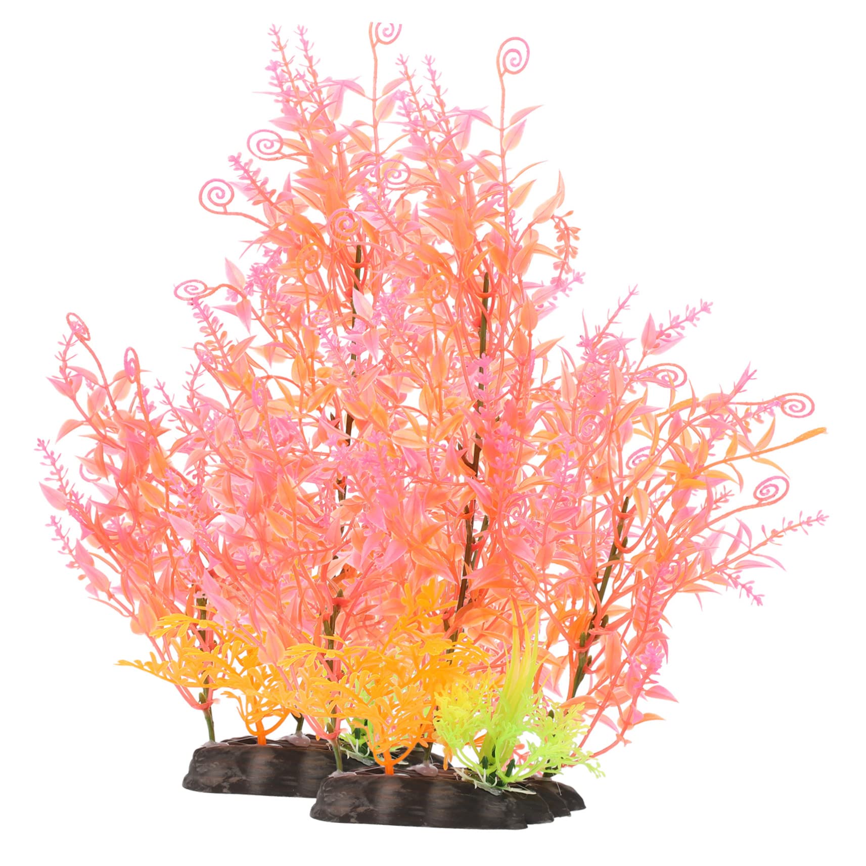 Sosoport 4stücke Künstliche Pflanzen Für Aquarien Dekorative Wasserpflanzen Kunststoff Für Fischbecken Und Terrarien Lebendige Aquarium Deko Für Betta Und Schildkrötenbecken