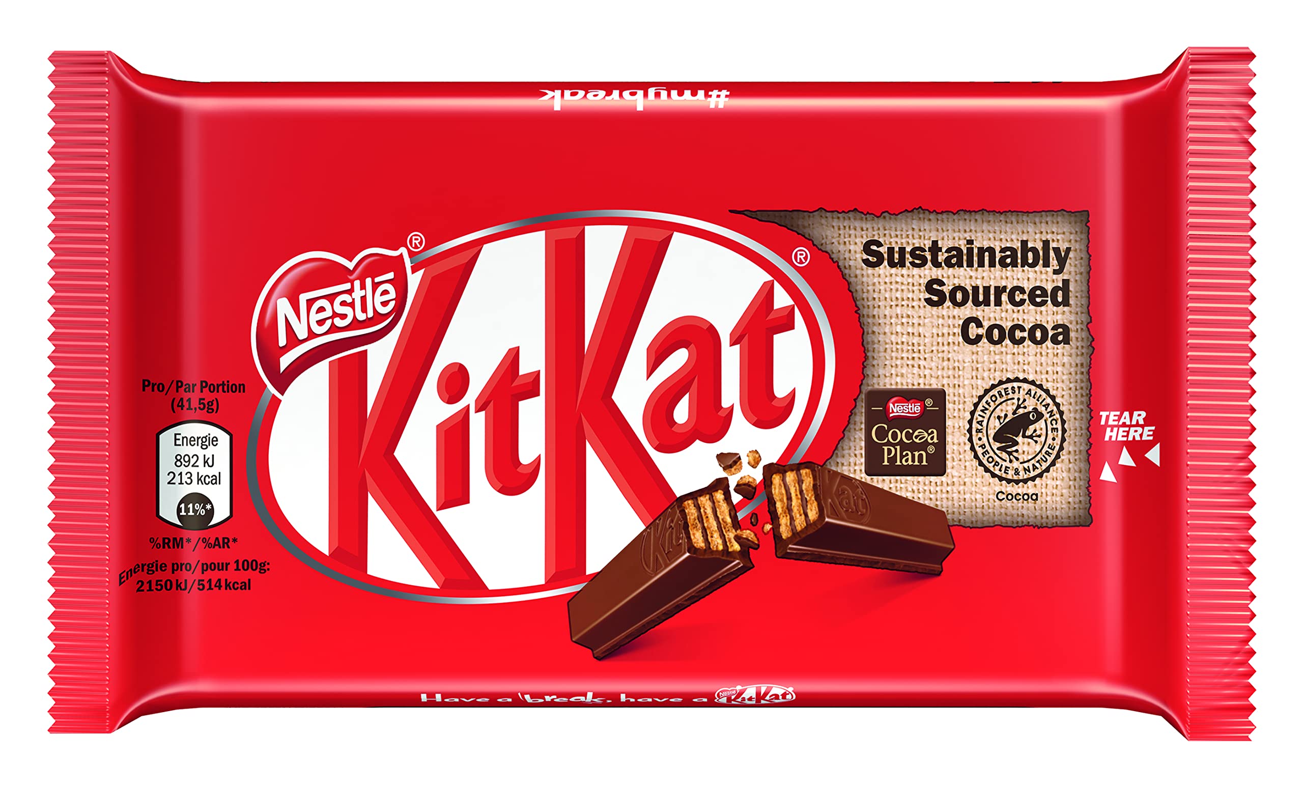 NESTLÉ KITKAT & LION Süßigkeiten-Mix, Schokoriegel-Box mit 6 verschiedenen Sorten, insgesamt 68 Riegel, 1er Pack (1x2.8 kg) (Verpackung kann variieren)