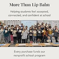 Vista 7 de Kind Lips Bálsamo Labial Orgánico de Fresa Paquete de 5 – Cuidado de Labios Afrutado, Dulce y Duradero • 100% Natural, Limpio, Sin Gluten, Sin