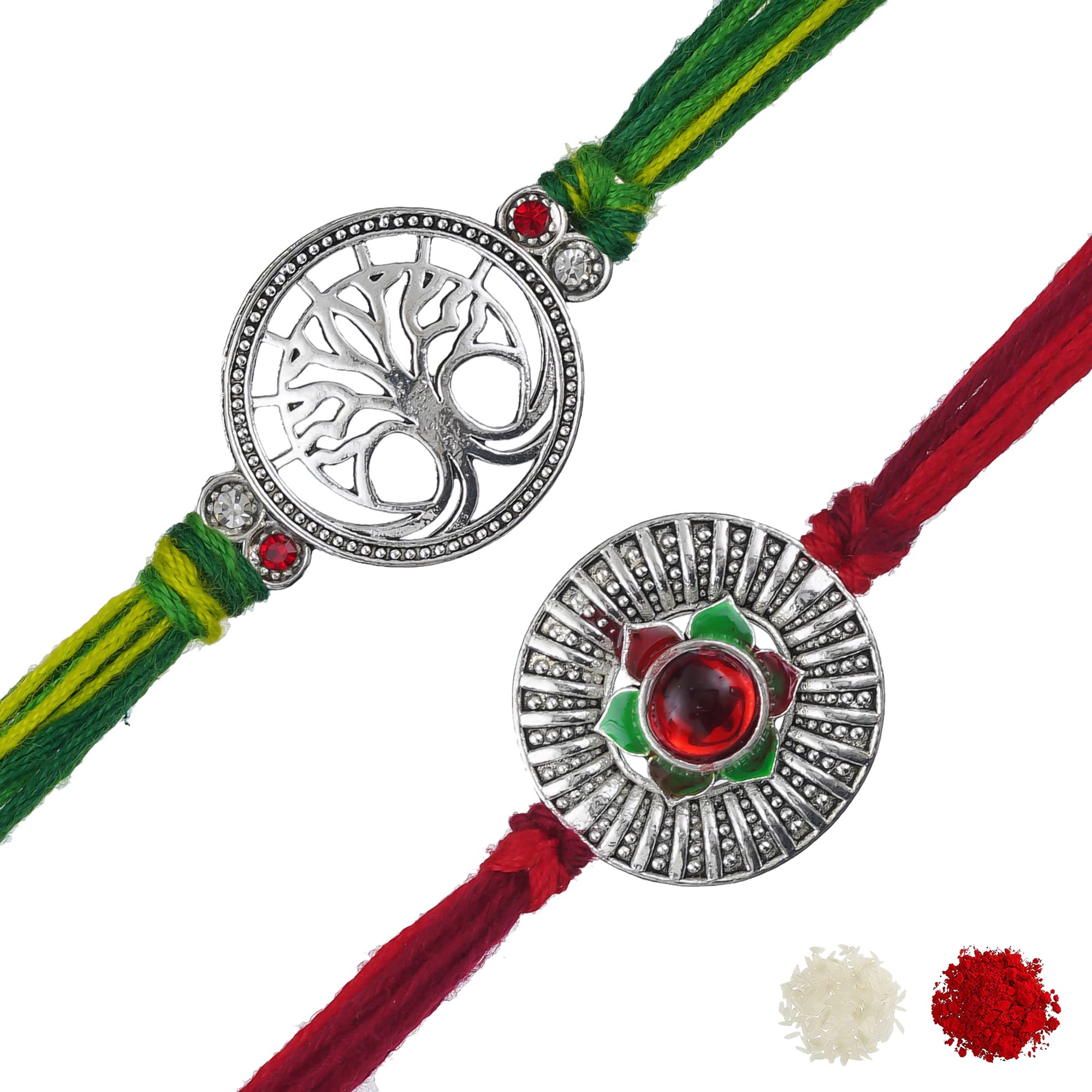 See full amazon price history chart for eCraftIndia Set of 2 Silver Flower and Tree Designer Rakhis with Red, Green Threads, and Roli Chawal Pack - Rakhi for Brother, Bhaiya, Bhai eCraftIndia Set of 2 Silver Flower and Tree Designer Rakhis with Red, Green Threads, and Roli Chawal Pack - Rakhi for Brother, Bhaiya, Bhai (B0C6PVP8KQ) Amazon Price History, Amazon Price Tracker