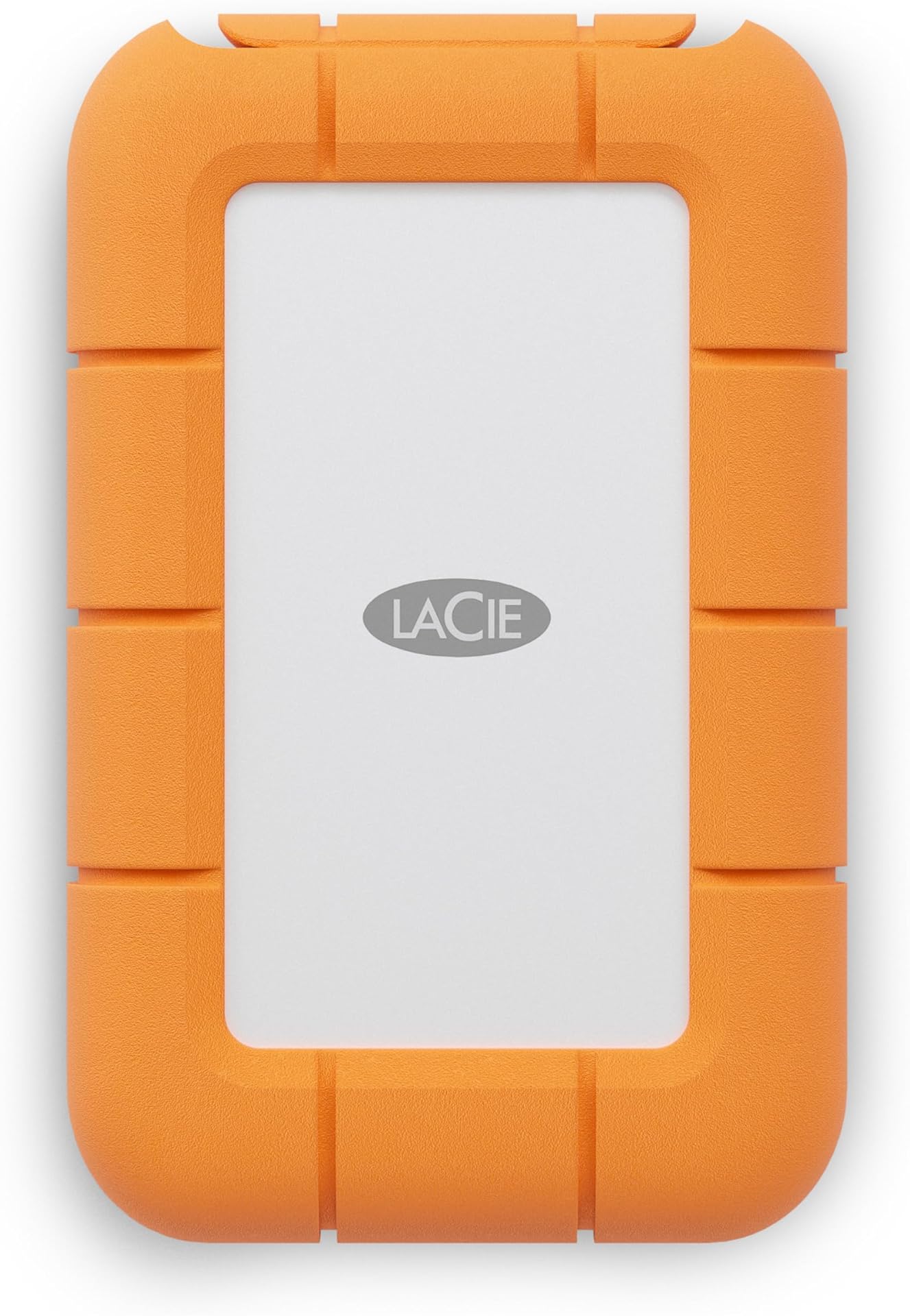 LaCie Rugged Mini SSD 500GB — shock‑resistant, USB‑C Portable External SSD, for Mac & Windows — Rescue Data Recovery included