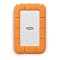 LaCie Rugged Mini SSD 2TB — shock‑resistant, USB‑C Portable External SSD, for Mac & Windows — Rescue Data Recovery included