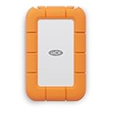 LaCie Rugged Mini SSD 1TB Solid State Drive - USB 3.2 Gen 2x2, speeds up to 2000MB/s, Compatible with PC, Mac, and iPad (STMF1000400)