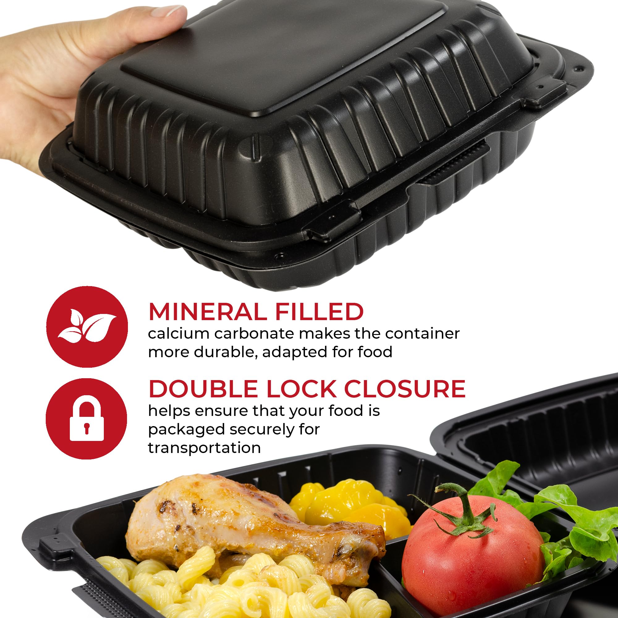 Snapklik.com : SPARGOS Take Out Containers For Meal (60 Pack) 8