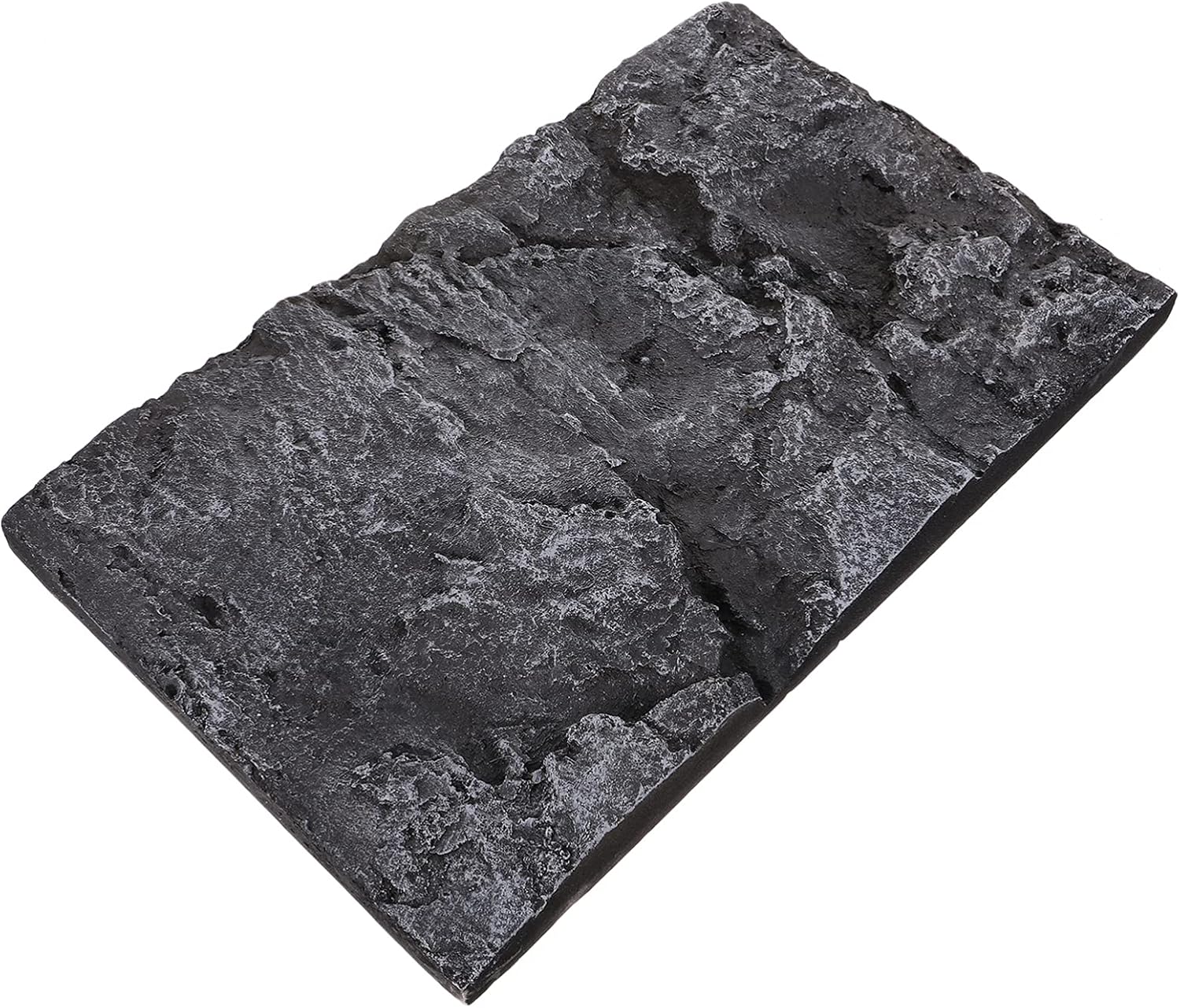 Mikikit 3D Reptile Tank Background Board Pu Material Turtle Habitat Decoration 17.7X11.8 Inch Aquarium Terrarium Wall Display