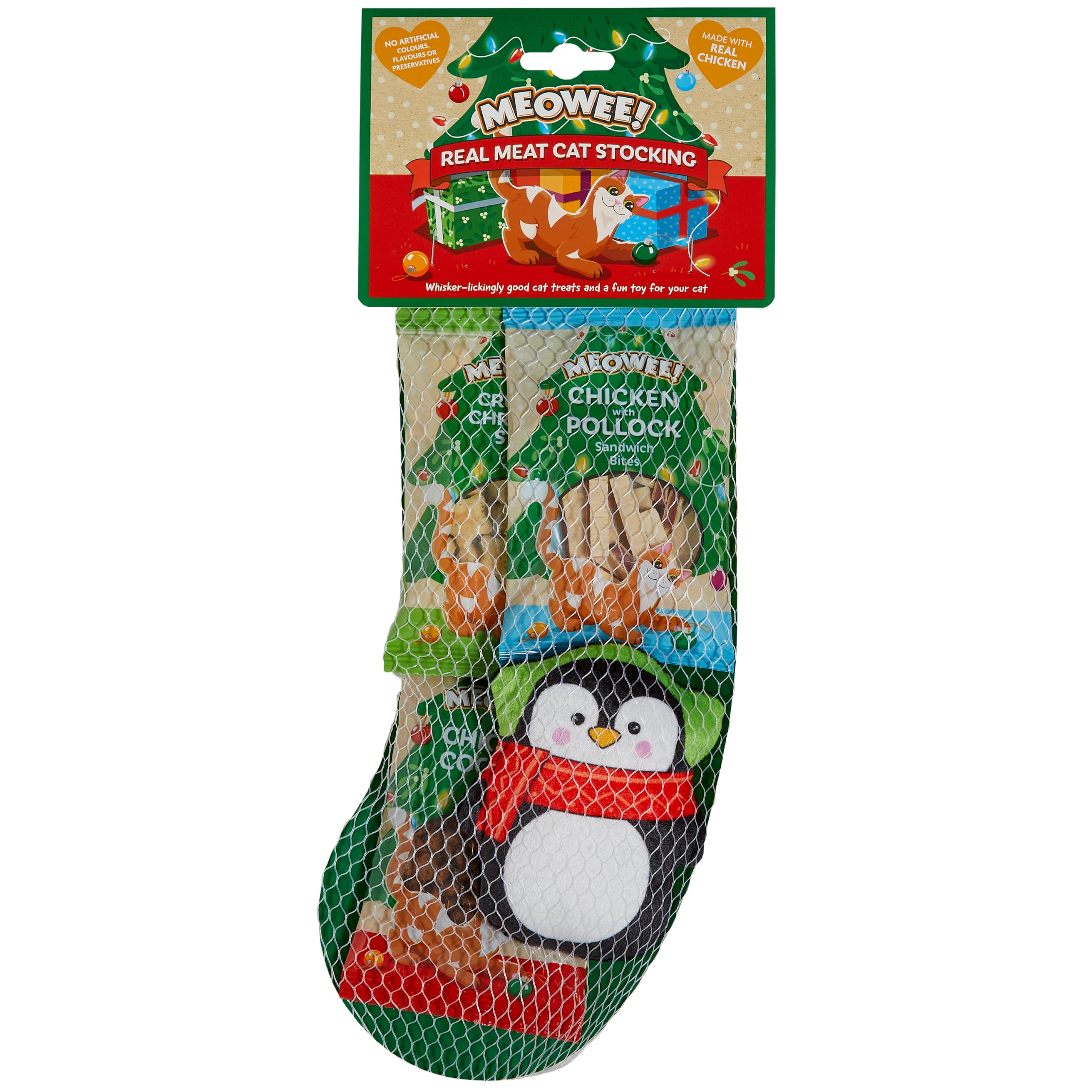 Meowee! Christmas Cat Stocking