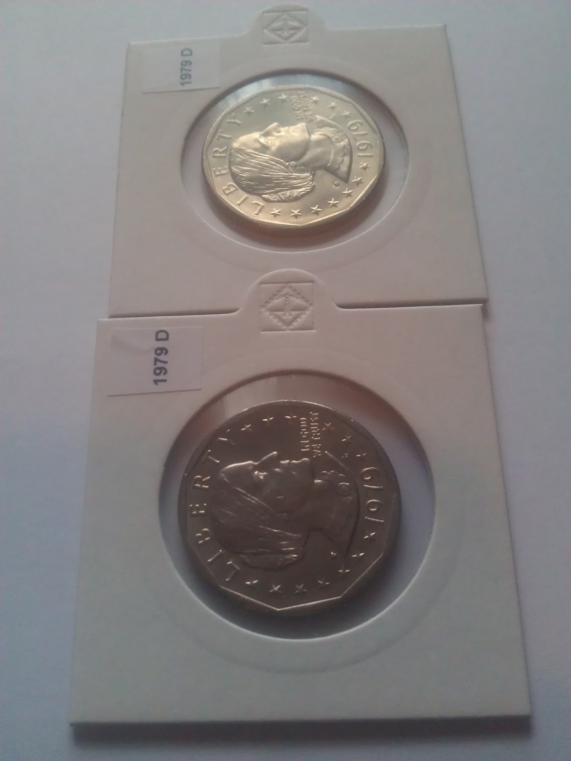 1979 D Susan B Anthony-2 Pack