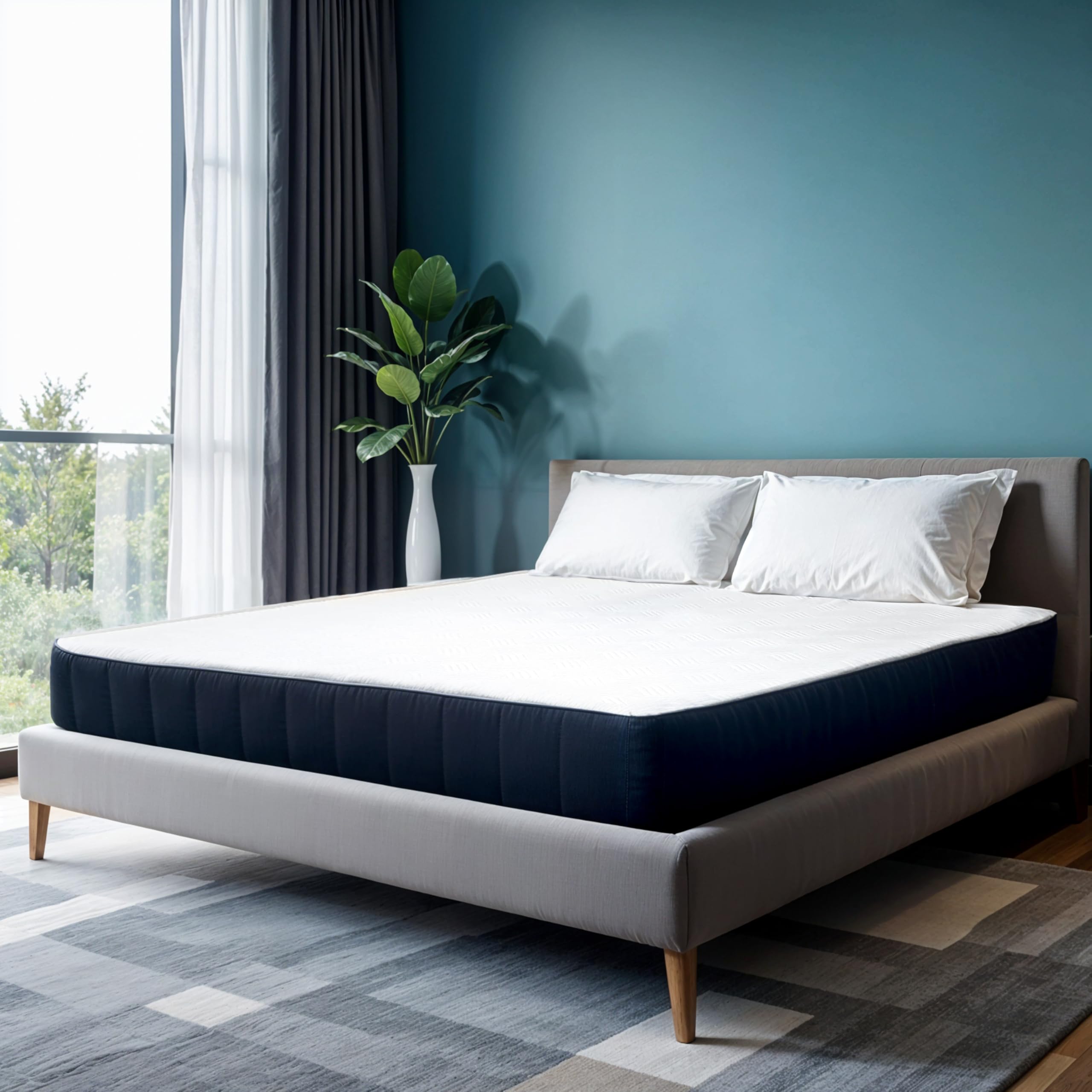 TANHK Matelas Simple à Mémoire De Forme Made In Italy | Orthopédique Fermetée Moyenne | Système Anti Points De Pression | Hypoallergénique, Anti - 14