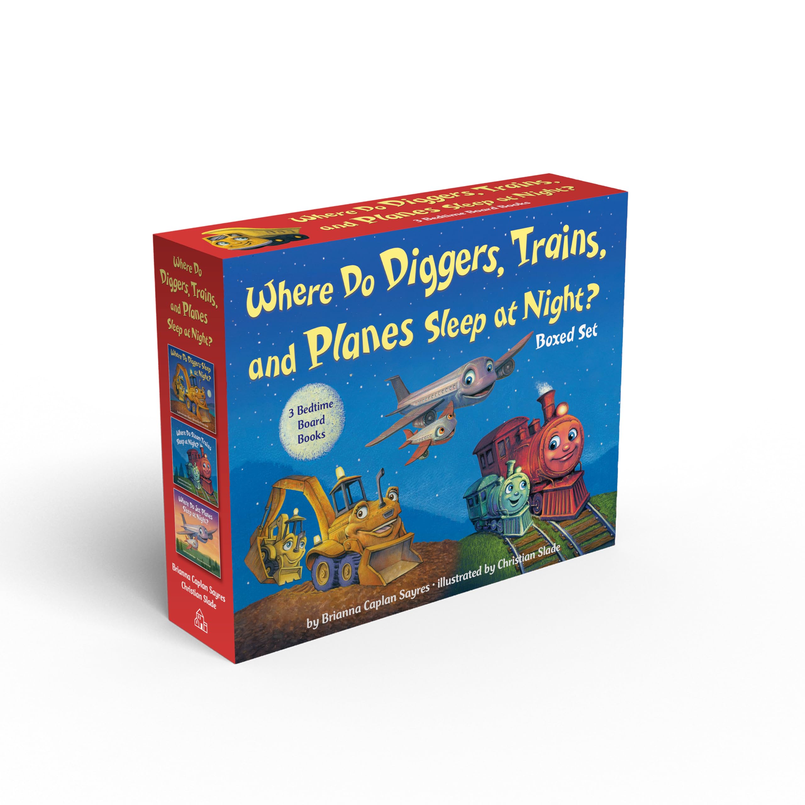 Where Do Diggers, Trains, and Planes Sleep at Night? (Where Do...Series)