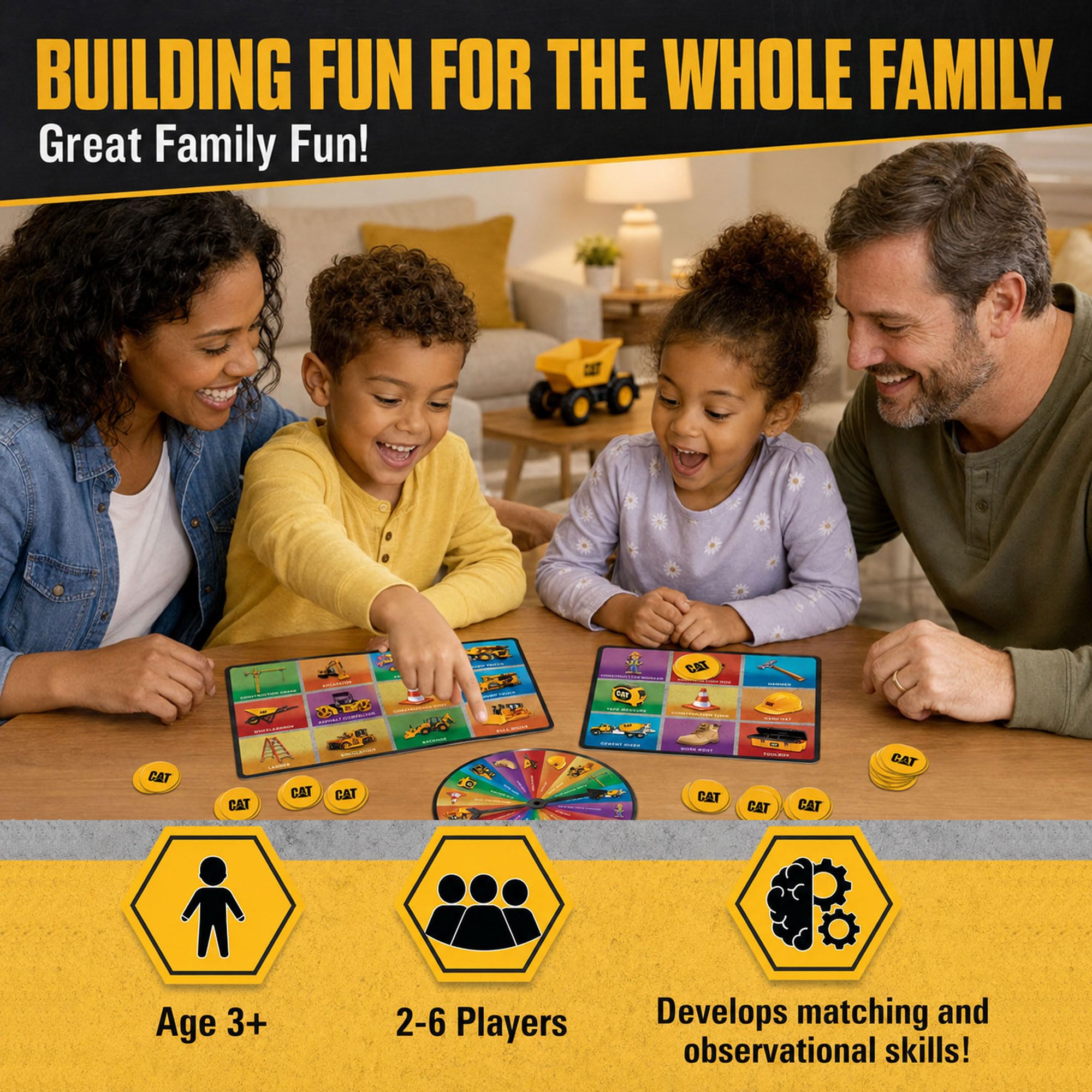 MasterPieces Kids Games - Caterpillar Bingo-Spiel