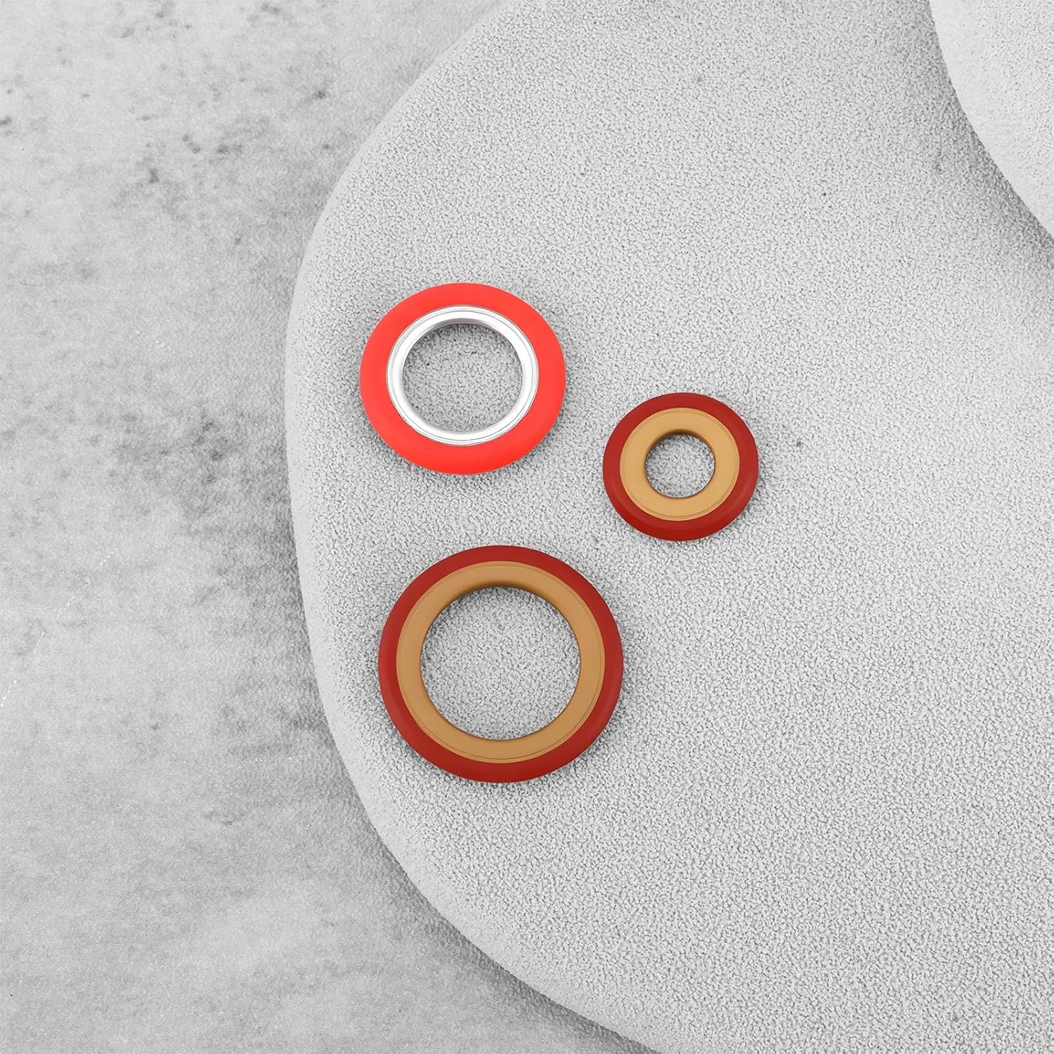 6Pcs Car Air Conditioning Condenser Seal DS7Z19B596A 5181037 Compatible with Ford