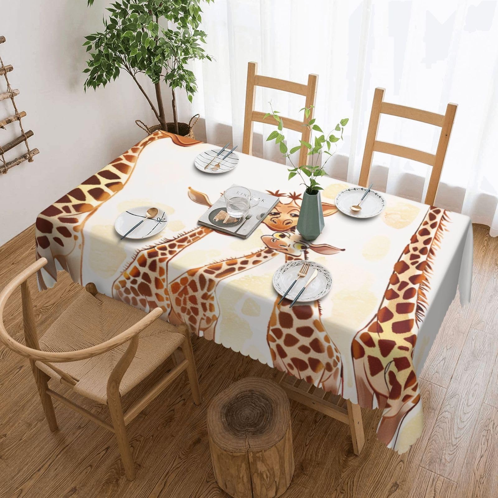 Nappe en polyester de qualité supérieure avec dentelle raffinée 137x183