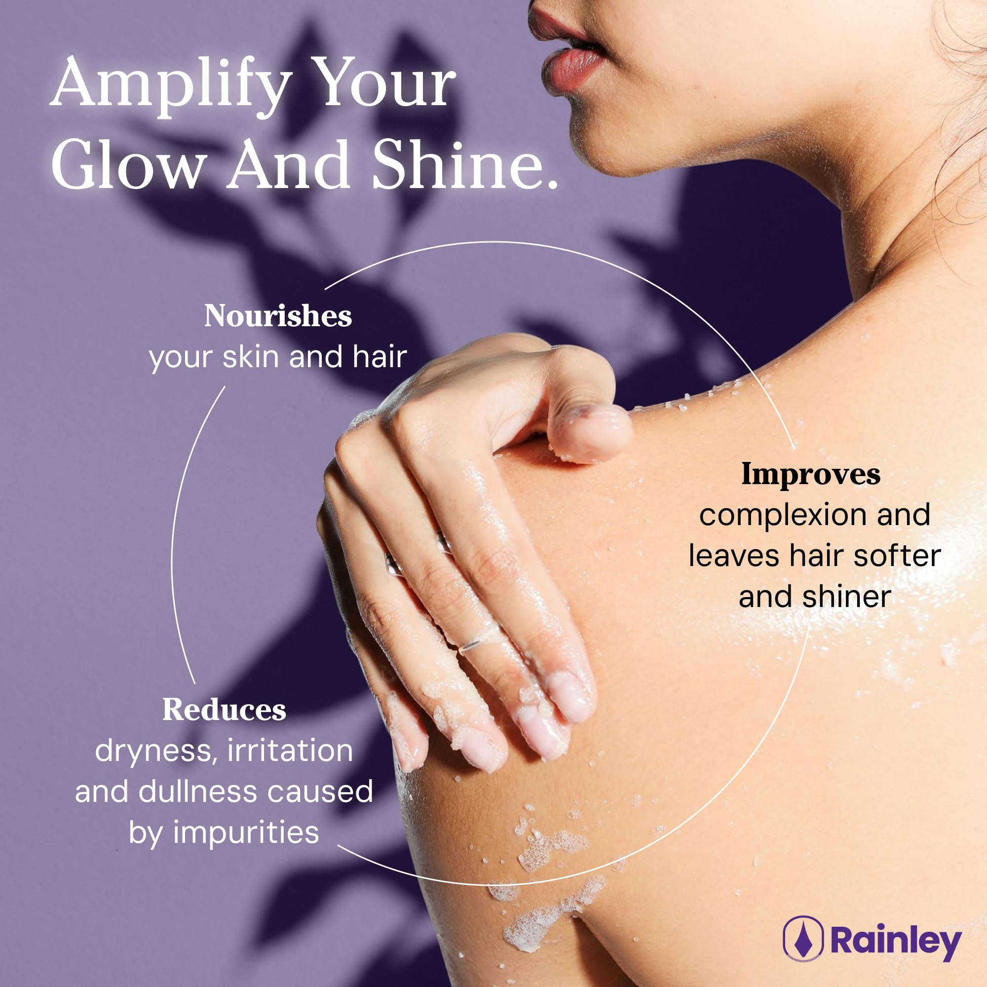 Rainley Micronflo Replacement Filter - Clear Casing Shows Filth | Micron Precision | Fits Most Showers | Kills Chlorine & Hair-Skin Wreckers | Locks in Moisture | No Pressure Drop