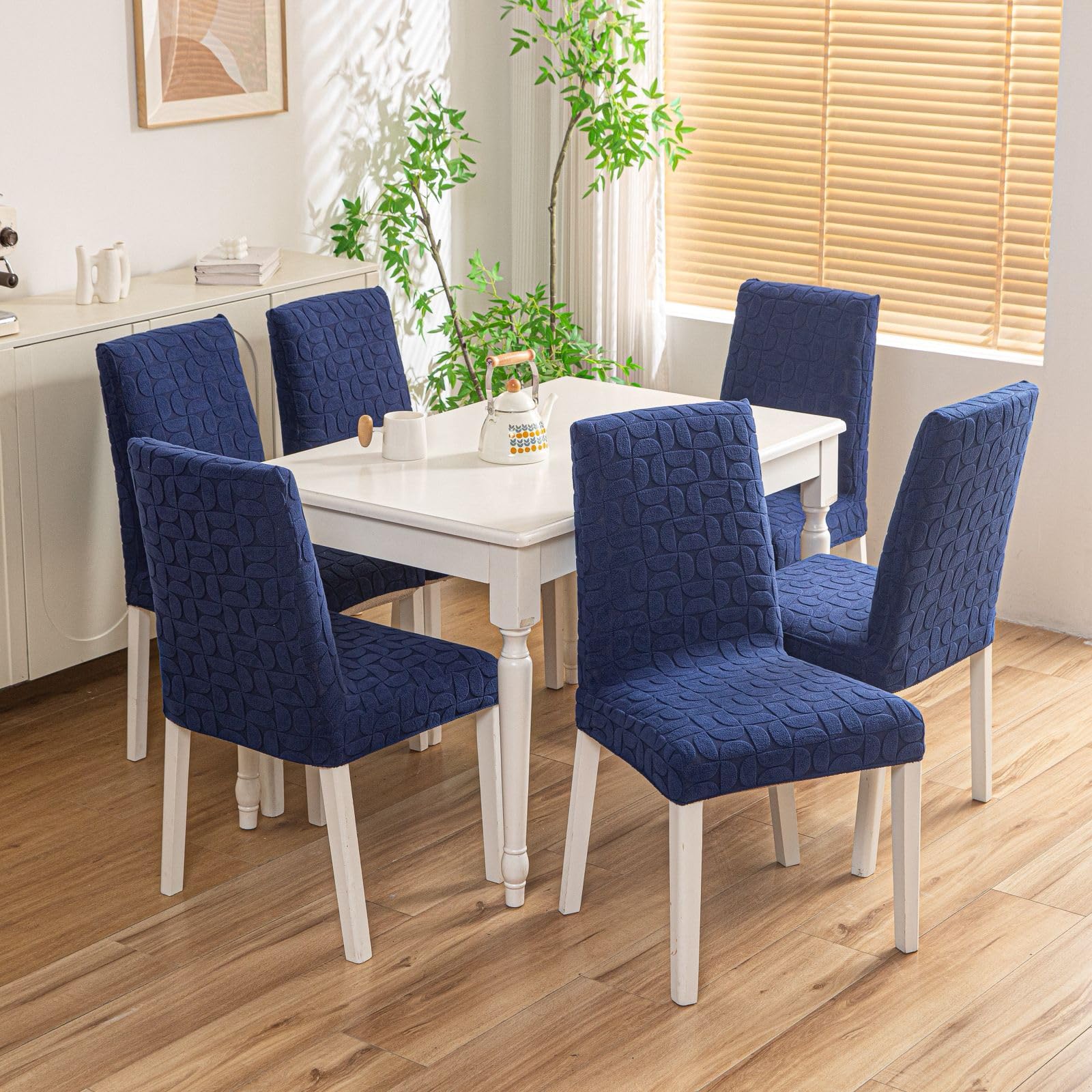 Stretch Chair Covers - Protect Dining Chairs -7