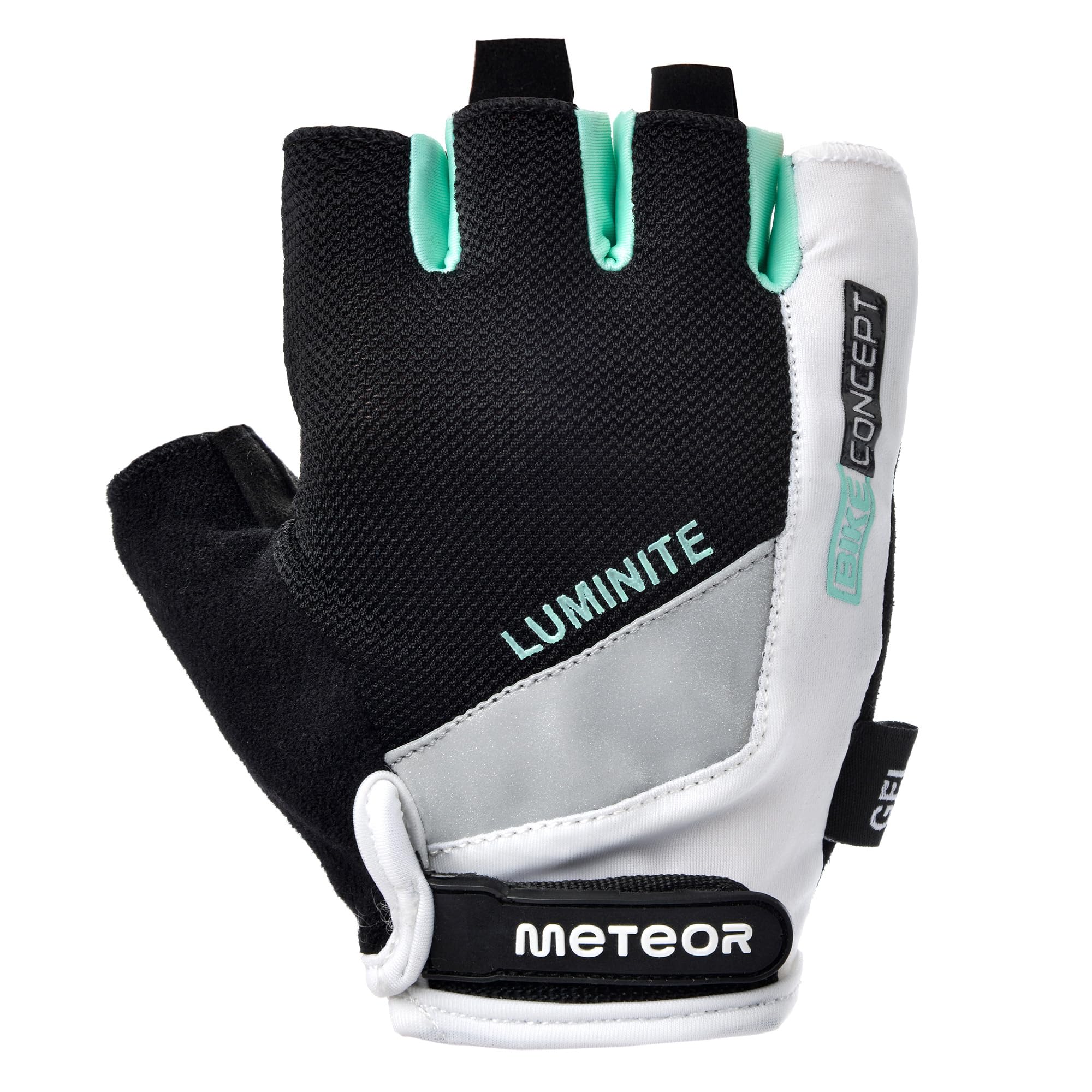 meteor radhandschuhe MTB Handschuhe Herren Gel GX31 Green fahrradhandschuhe Mountainbike Handschuhe - Radsport Handschuhe Damen - Radsporthandschuhe Downhill Wandern Fahrrad Handschuhe Kinder