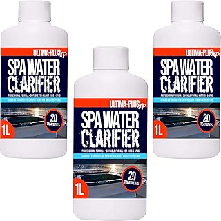 ULTIMA-PLUS XP Spa Water Clarifier - Transforms Hot Tub Water From Cloudy and Dirty to Crystal Clear - Suitable for all Hot Tubs, Spas and Pools (3 Litres)
