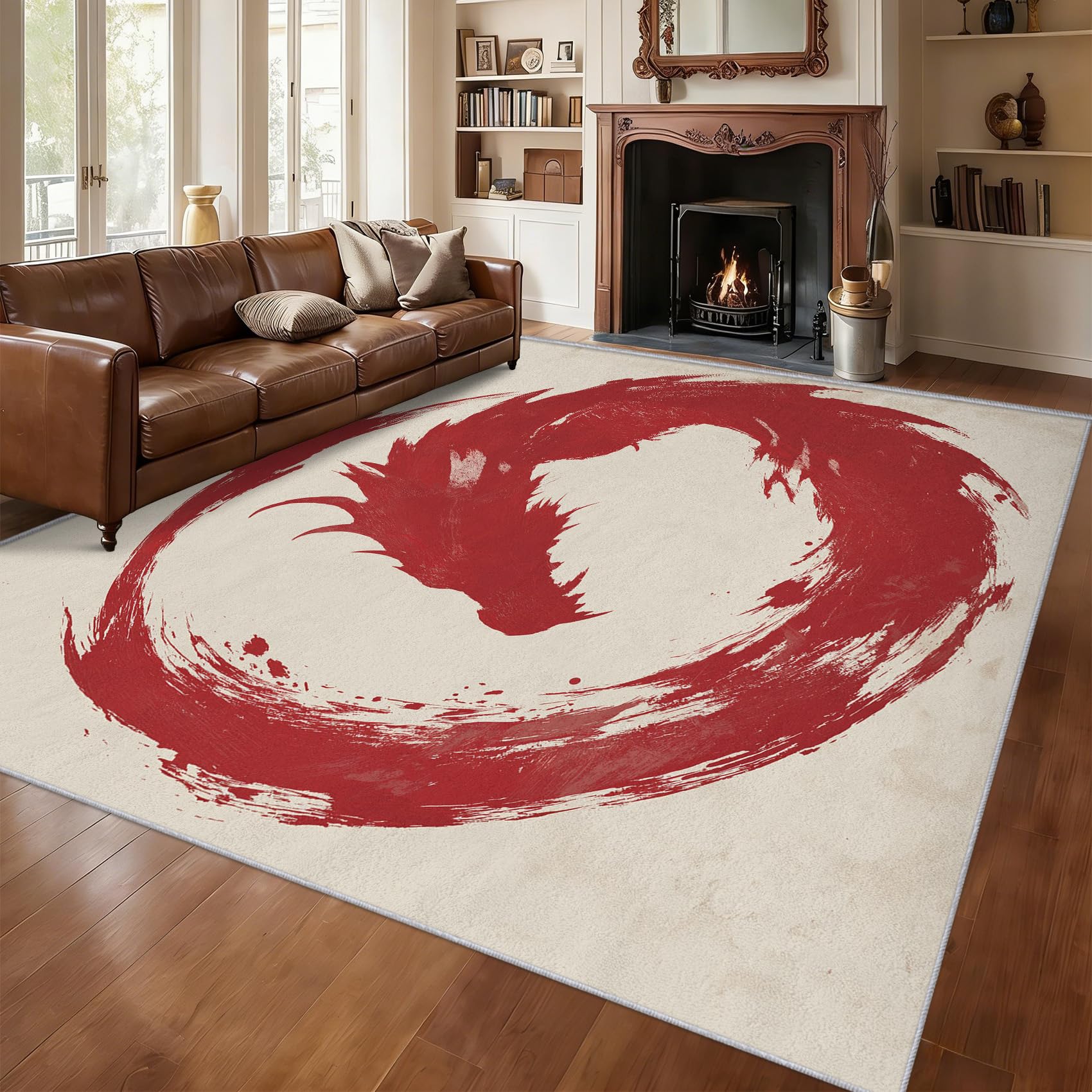 Tapis dragon chinois 240x340 grand tapis salon flanelle carpette chambre