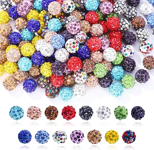 Miniatura 7 de Colle Cuentas de piedra para hacer joyas, kit de 418 cuentas de pulsera con piedra de lava natural, dijes, acabados y 2 cuerdas para mujereshombres