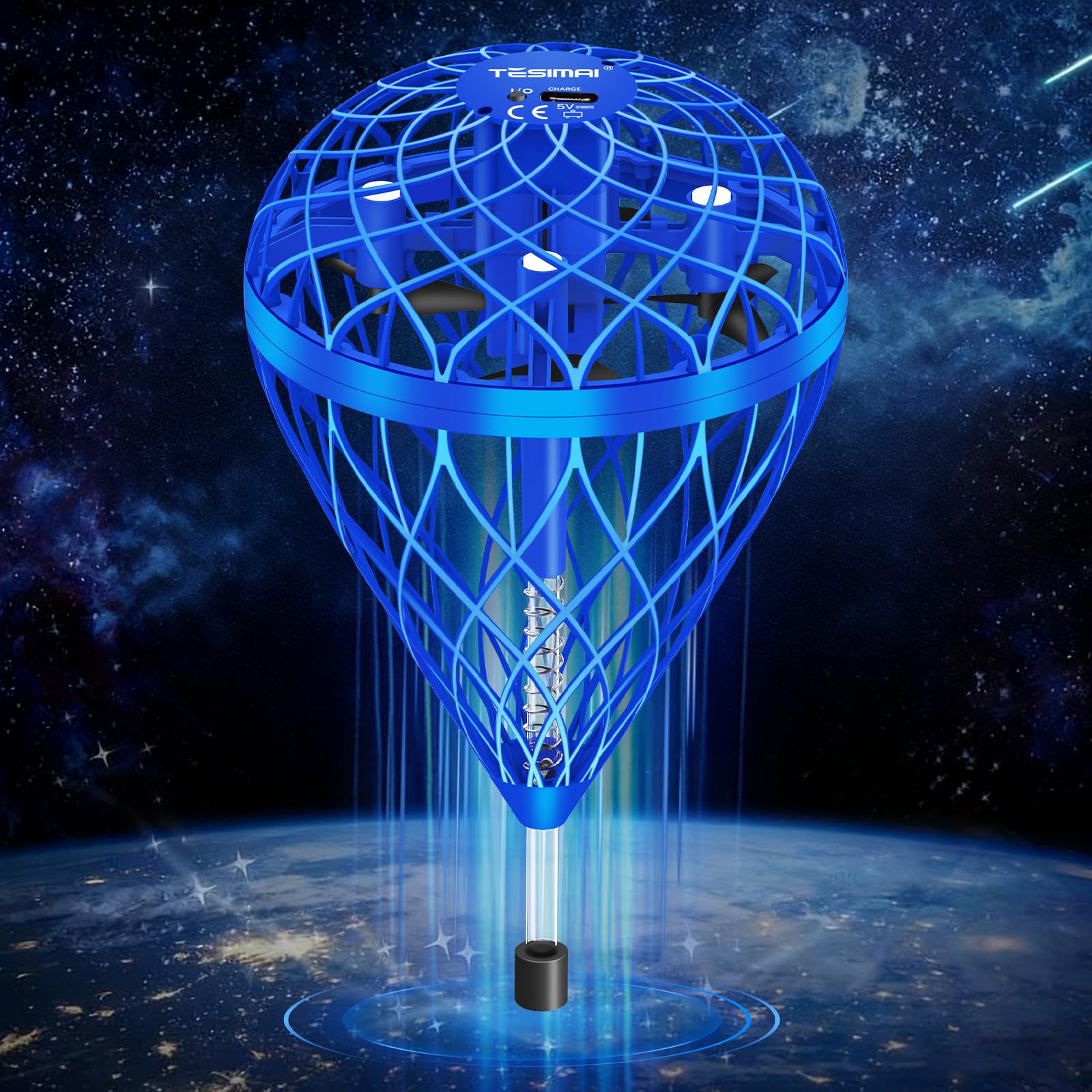 Mini Drohne Flying Ball Für Kinder - Mit RGB Licht Und 2 Akkus, Ab 6 Jahren