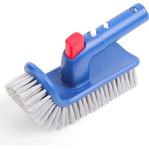 Sepetrel Pool Brush Head for Cleaning Walls,Steps & Corners,Rotatable Hand Scrub Brushes,for Inground/Above Ground Swimming Pool,Spa, Bathroom, Hot Tub, Kitchen