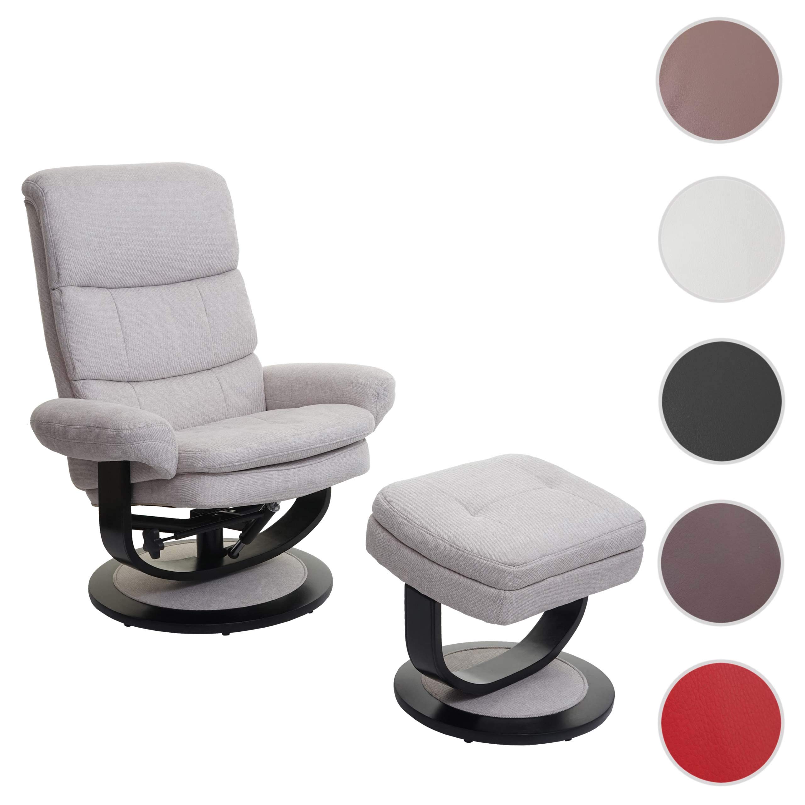 Mendler HWC-C16 - Sillón de relax (con compartimento de almacenamiento), color beige
