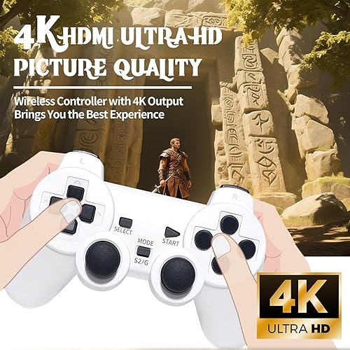 Miniatura 2 de Retro Gaming Console Stick  Plug & Play Video Game System with 23 Built-in Emulators, 20,000+ Retro Games, 4K HDMI Output, Dual 2.4GHz Wireless