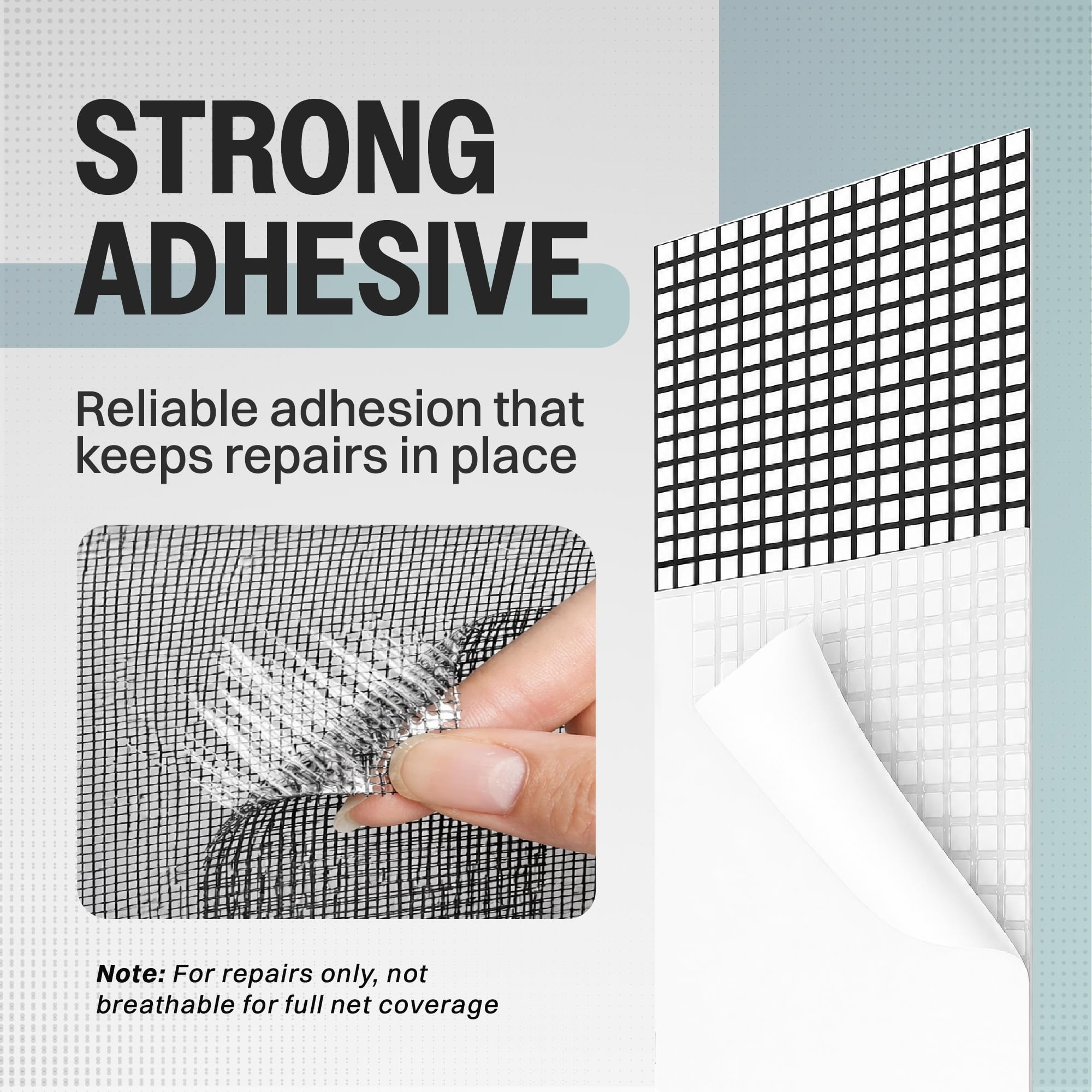 Window Screen Repair Tape - Fix Tears Fast -2 Window Screen Repair Tape - Fix Tears Fast -2
