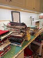 Vista 7 de 200 unidades de 4 x 4 pulgadas, color sólido, precortados, 100% tela de algodón, paquetes de tela para coser y acolchar