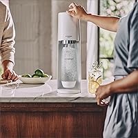 Vista 7 de SodaStream Terra Máquina de Agua con Gas (Blanco) con CO2, Botella DWS y Bubly Drop
