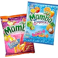 Vista 4 de Needzo Ultimate Mamba - Juego de regalo de dulces masticables surtidos con sabor a frutas, dulces masticables envueltos individualmente, surtido