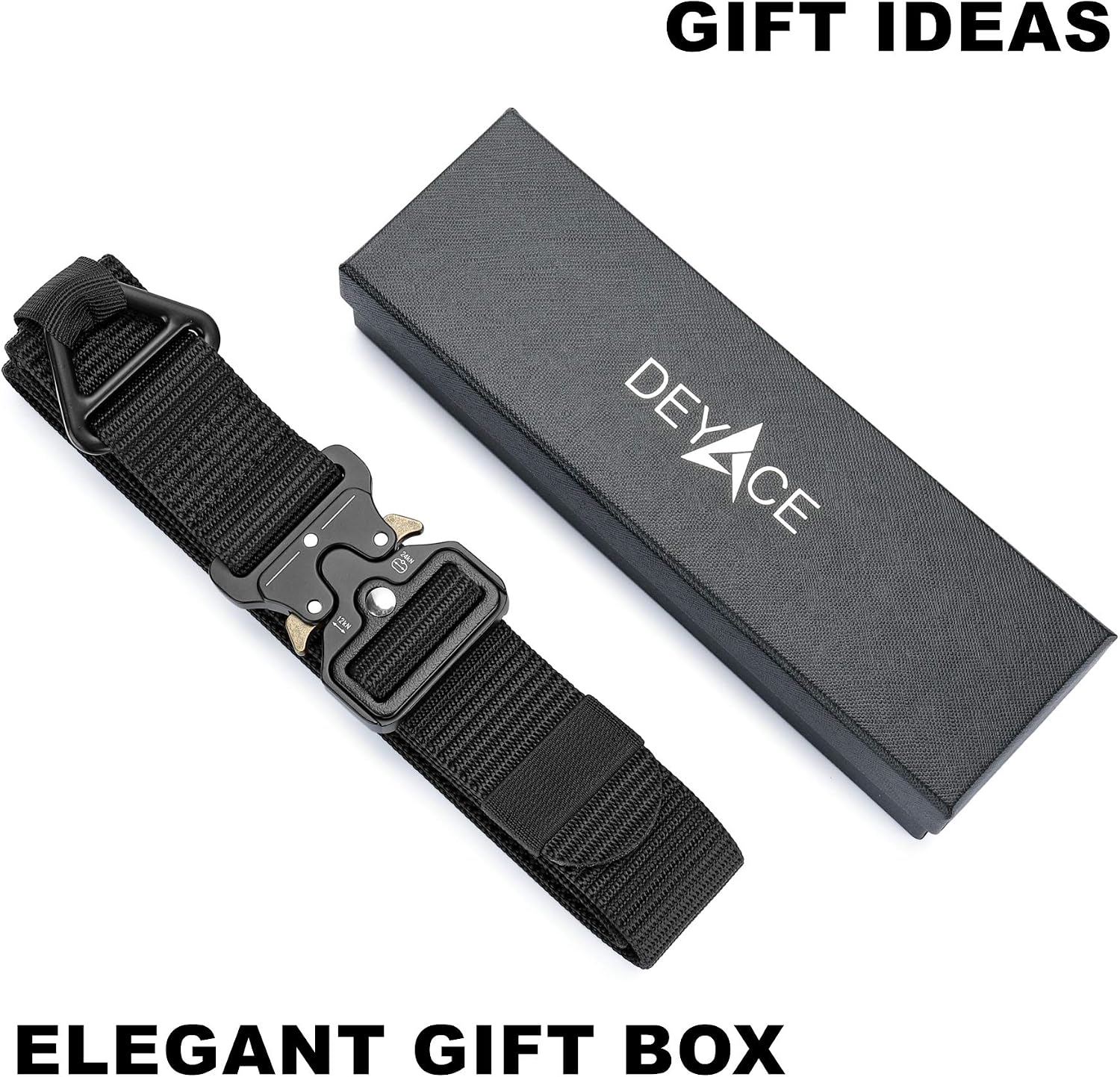DEYACE EMT Belt, 1.5 Inches EMT Belts for Men and Women, Quick Release Mens Belt Tactical