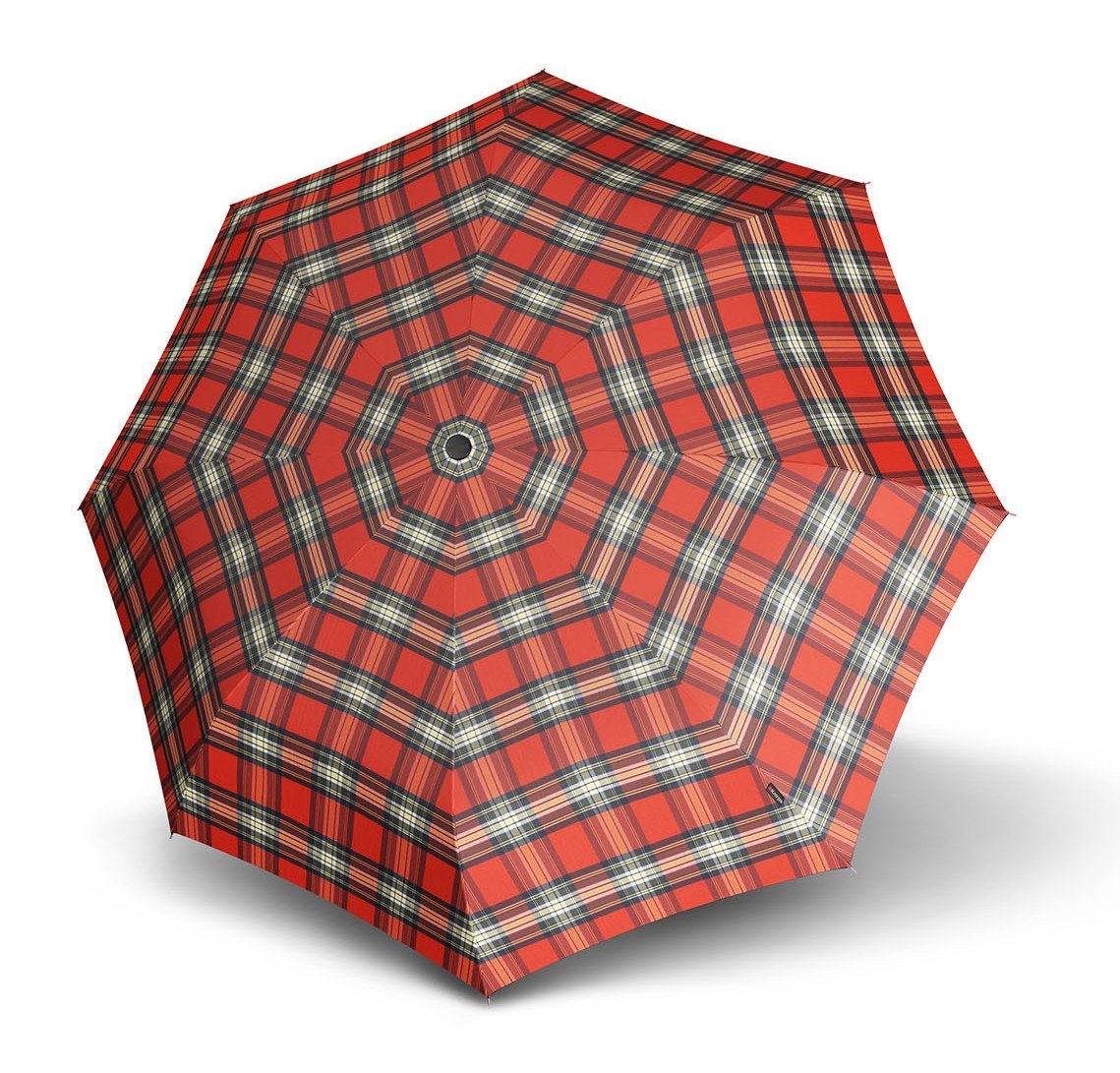 Knirps Smart & Casual Line Minimatic Light Umbrella Black Check