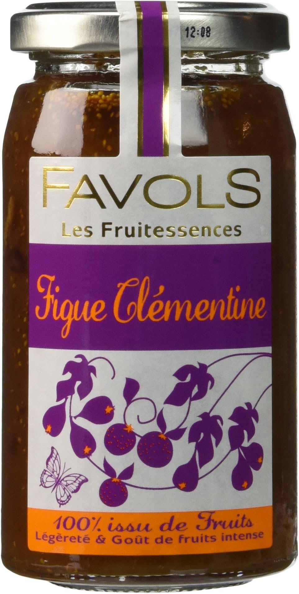 Favols Fig Clementine Fruitessence Jam - No Sugar Added