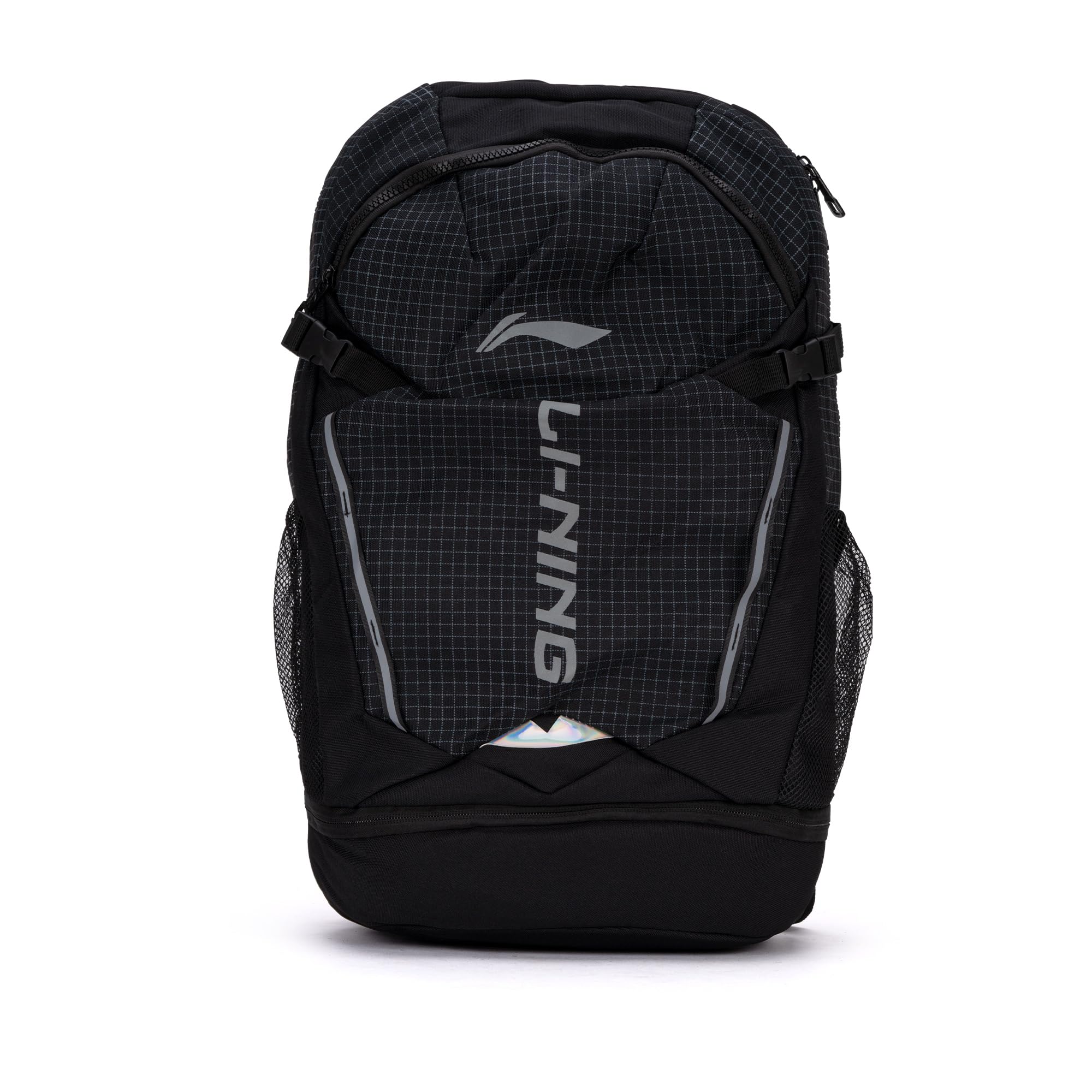 Li-Ning Gear Glide Backpack | Durable Polyester Construction | Cushioned Straps and Back Panel | Perfect for Gym, Work, and Everyday Activities (Black)-picture-21