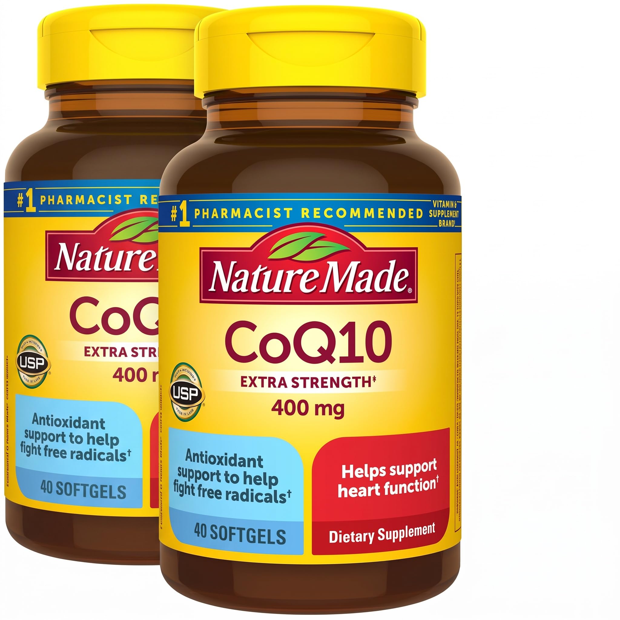 Nature Made CoQ10 400mg Softgels for Heart Health Support, 40 Softgels — Amazon image 10