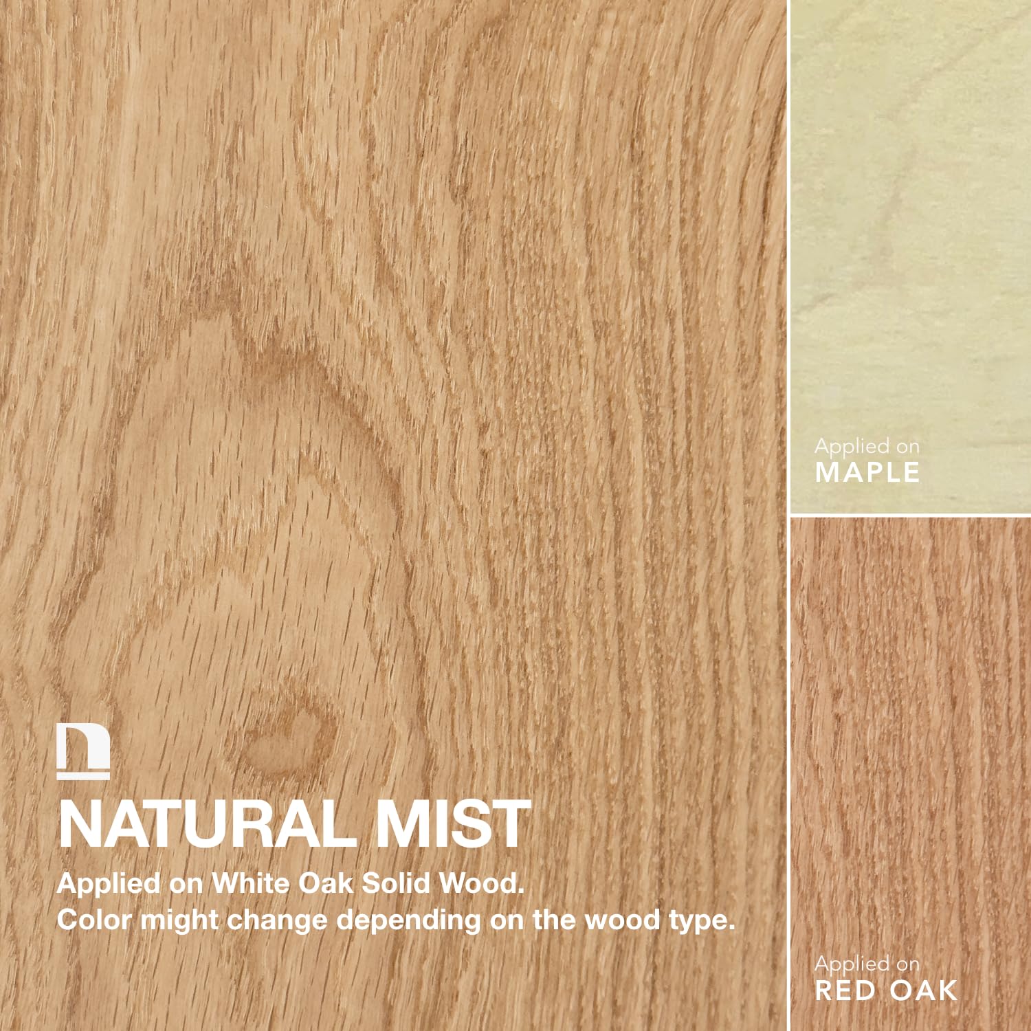Aceite de madera de 2 componentes, 360 ml, niebla natural, fácil de aplicar, muy bajo olor, aceite de linaza, muebles y suelos interiores, se seca rápido, sin COV / disolventes, aceite