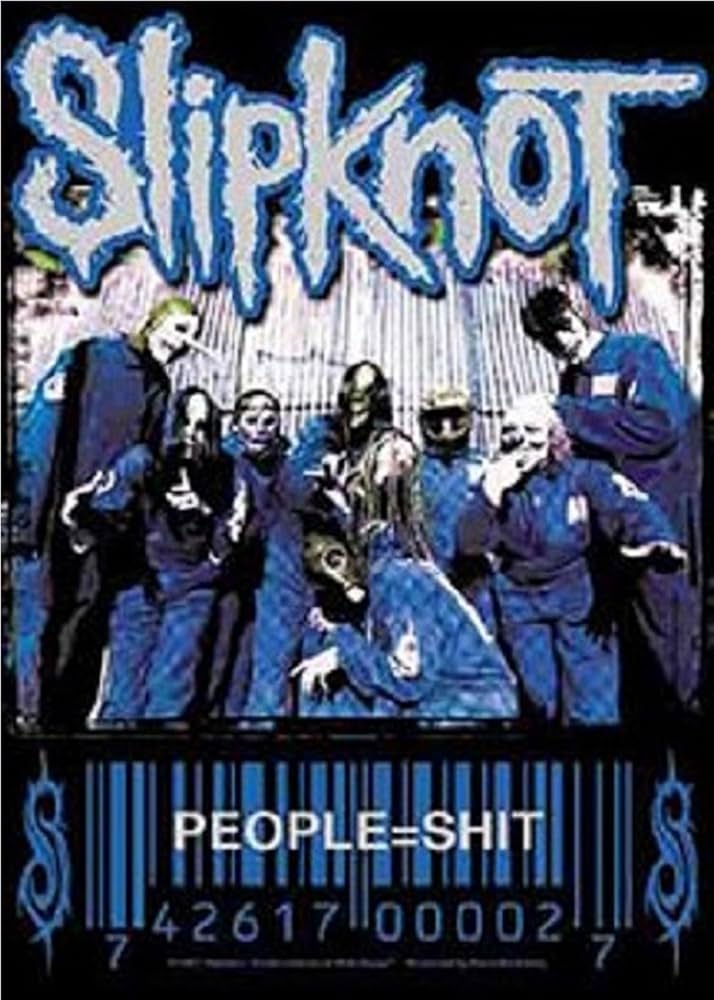 Amazon.com: Slipknot People = Shit logo new Official Textile