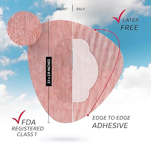 Vista 23 de Not Just A Patch Freestyle Libre 2 fundas (paquete de 20) – Delgada, fuerte y ligera, adherencia ultra larga de 14 días – Durable Lingo CGM & Libre