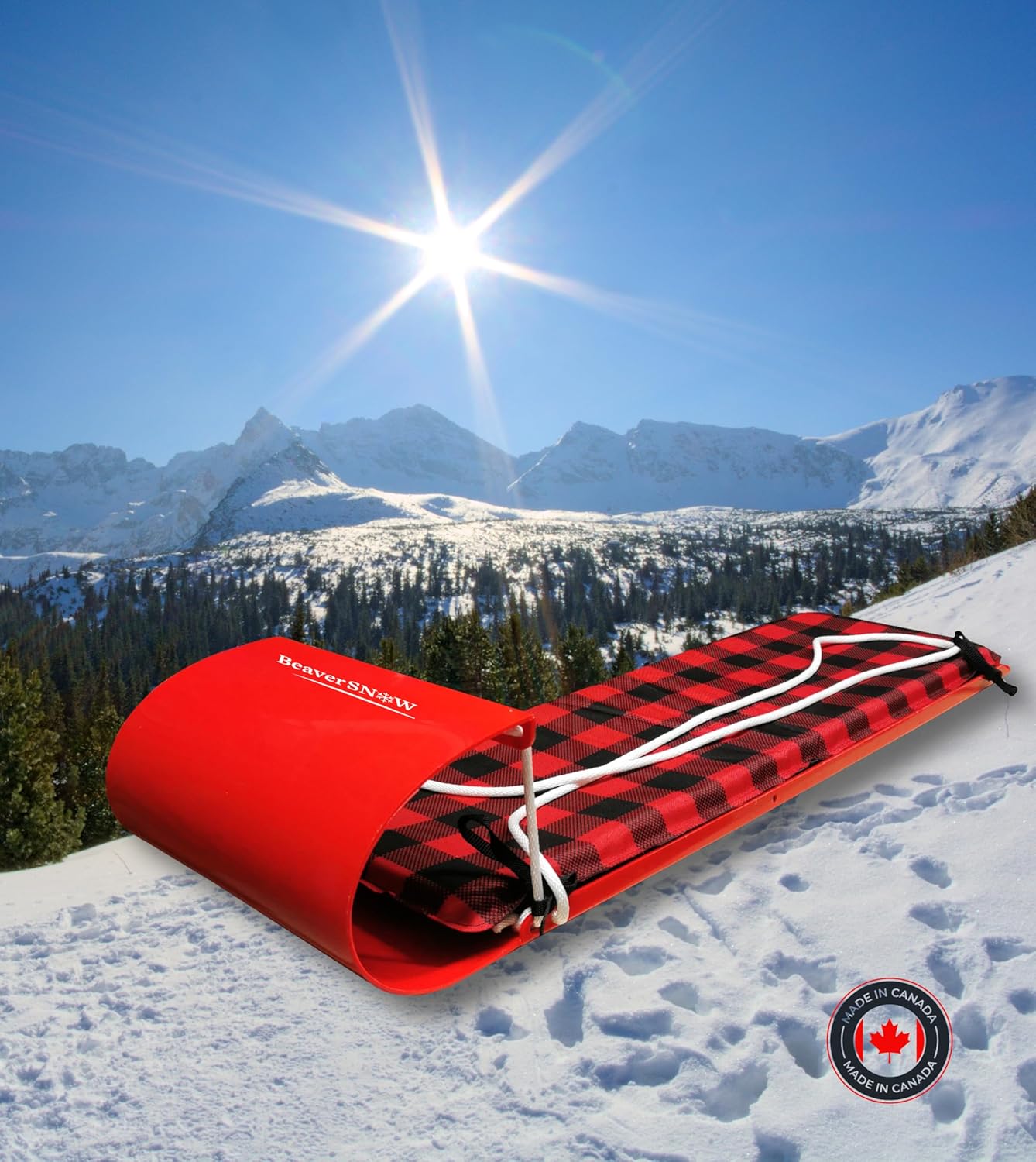 Snow Sled, Toboggan, Downhill Toboggan, Quality Product, Snow Sleds
