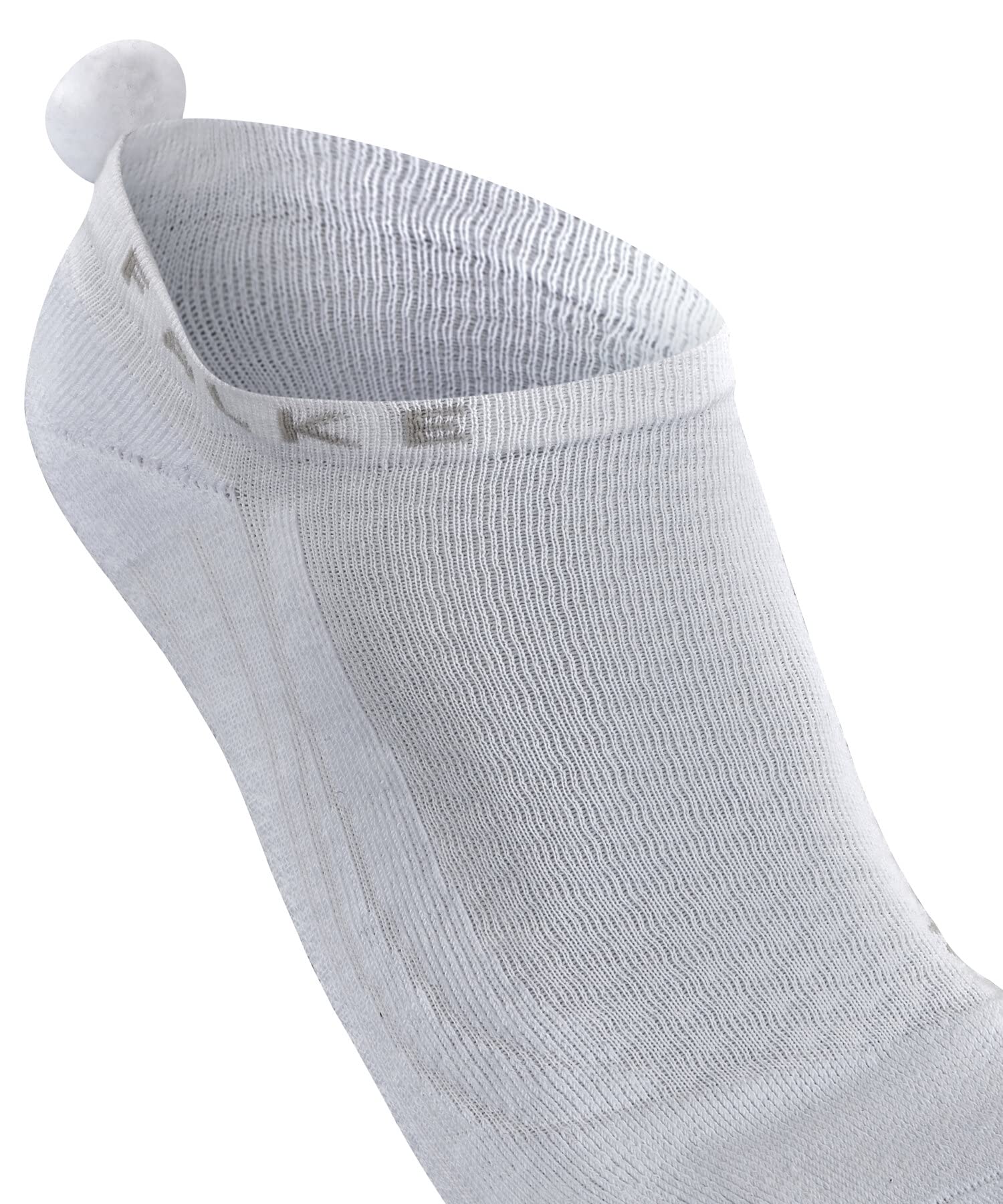 FALKE mujer GO2 Pompom calcetines de golf refuerzos medios con acolchado lateral estabilidad en el calzado de golf anti ampollas corte bajo secado rápido transpirable algodón hilo funcional 1 par | gran comodidad para terrenos de montaña ligeros