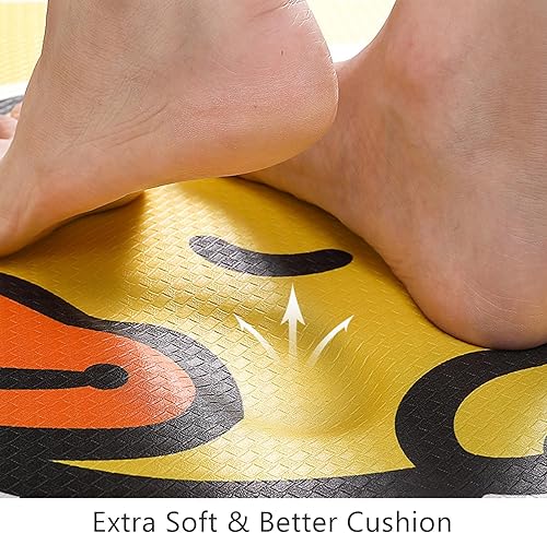 Miniatura 5 de Alfombras de cocina de 36 x 60 pulgadas hechas de 100% diatomita suave, especializadas en antideslizantes y lavables a máquina