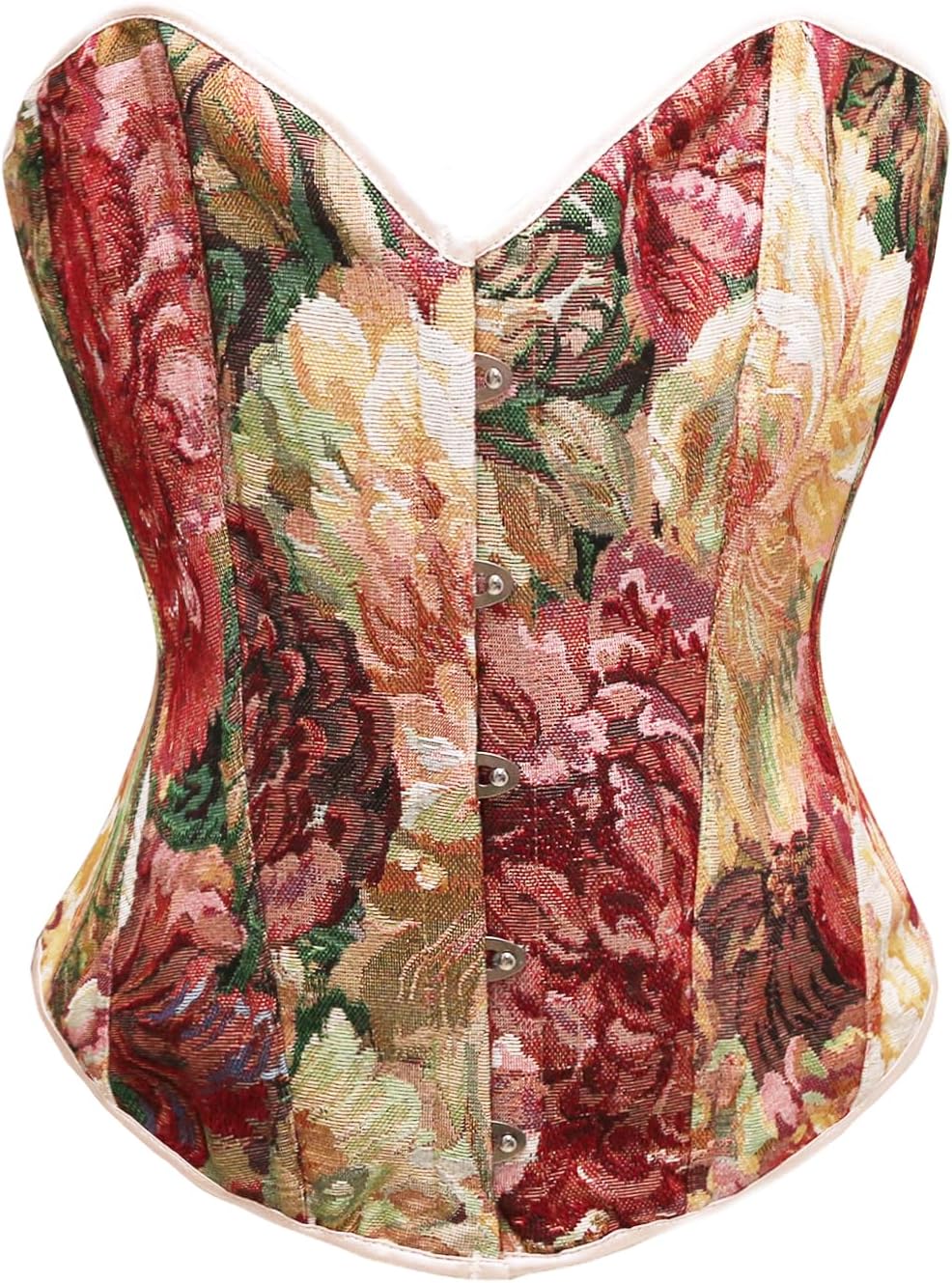 Bslingerie® Retro vintage Victoriaanse bustier met dierenprint voor