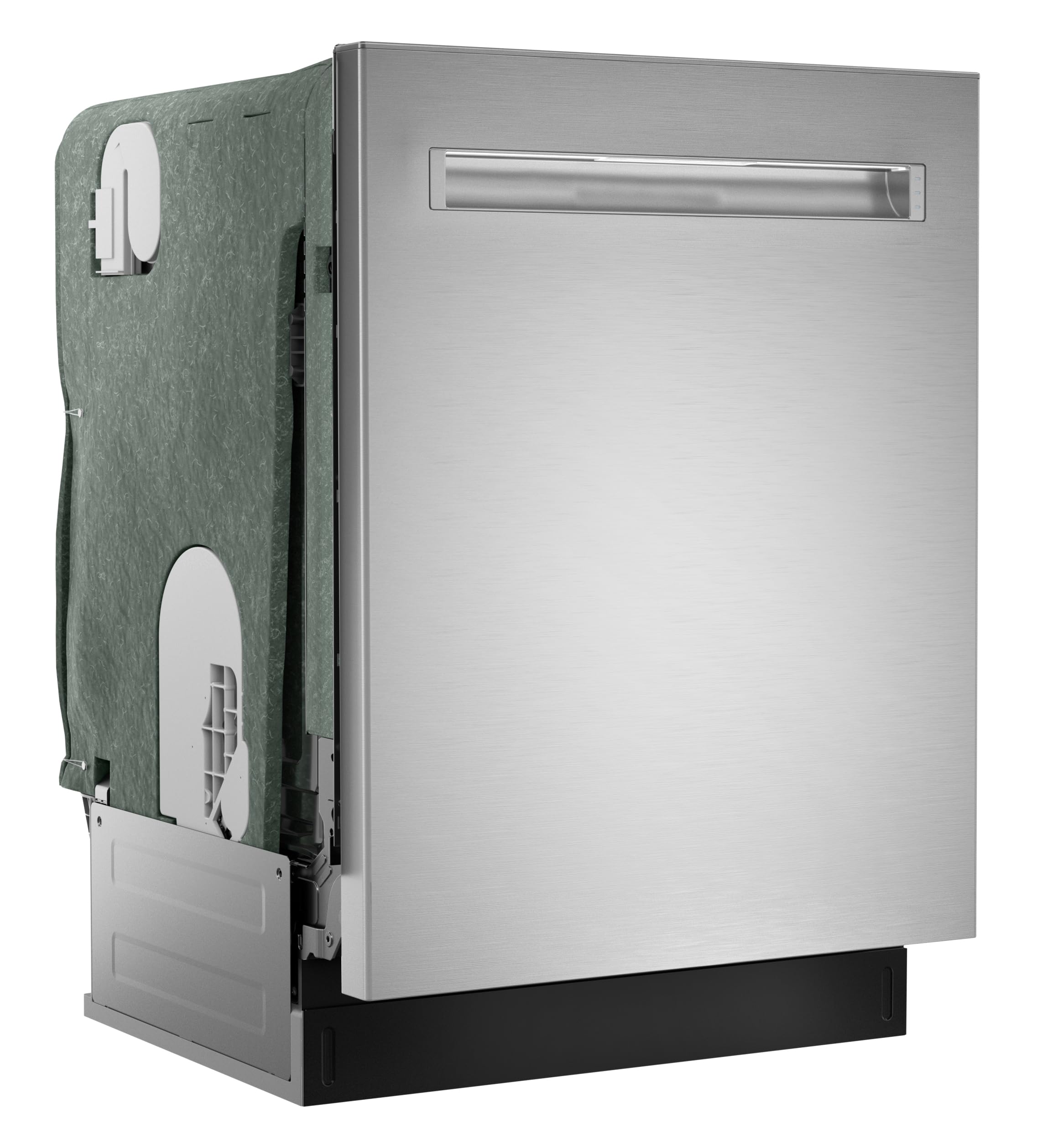 Sharp SDW6726MS 24-inch Stainless Steel Dishwasher, 47 dB Library Quiet, Third Rack, Power Wash Sprayer, 12 Place Settings,