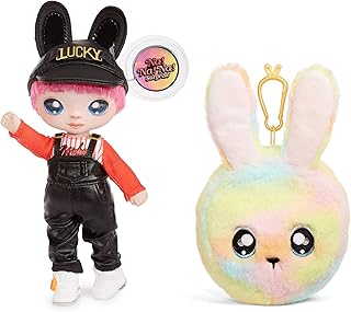 MGA Entertainment Na! Na! Na! Surprise 2-in-1 Fashion Doll and -Plush Purse Series 3 â€“ Jeremy Hops , Black