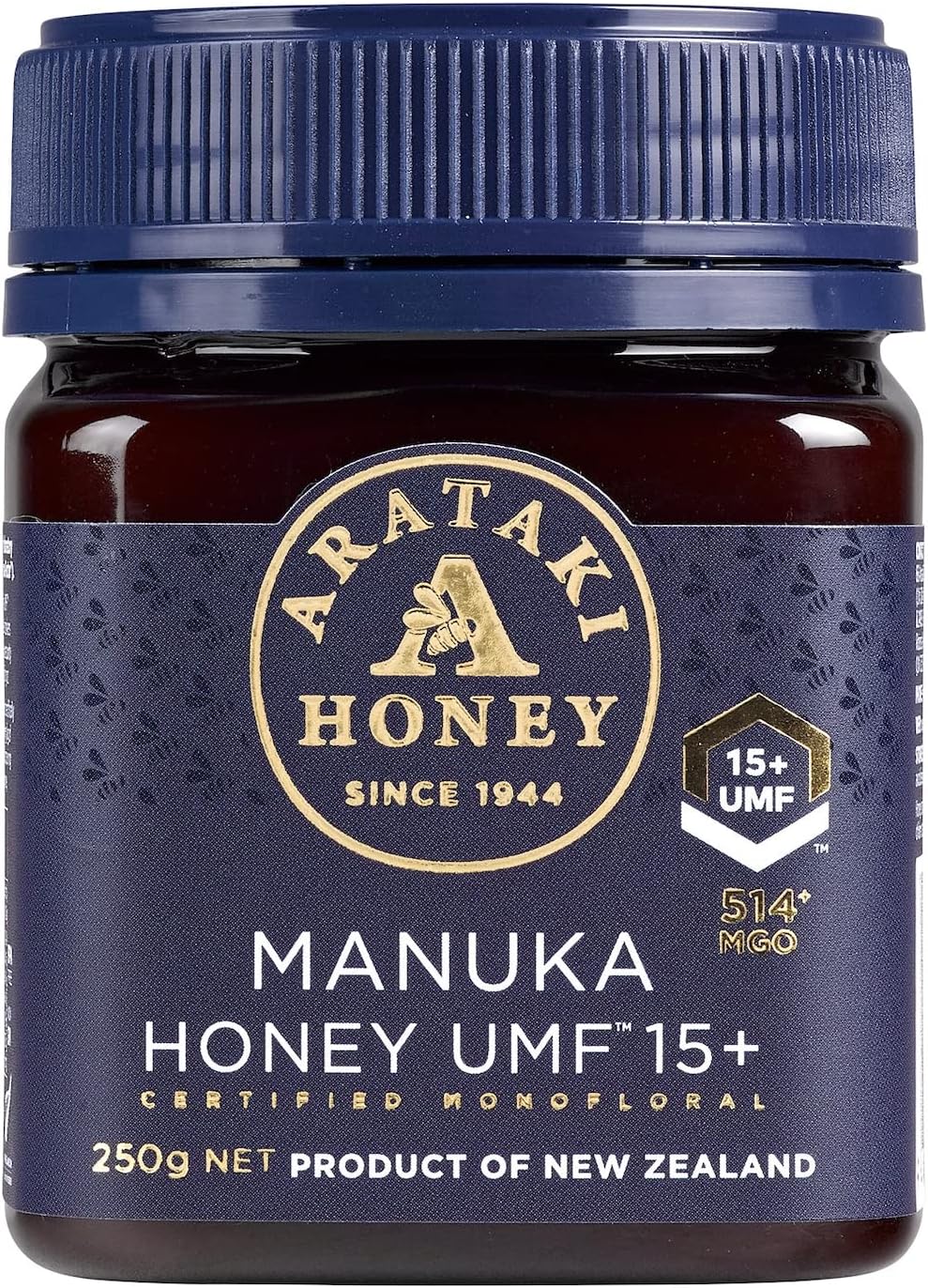New Zealand’s #1 Manuka Honey/ Arataki New Zealand Manuka Honey UMF 15+ (MGO 514+) - 250g