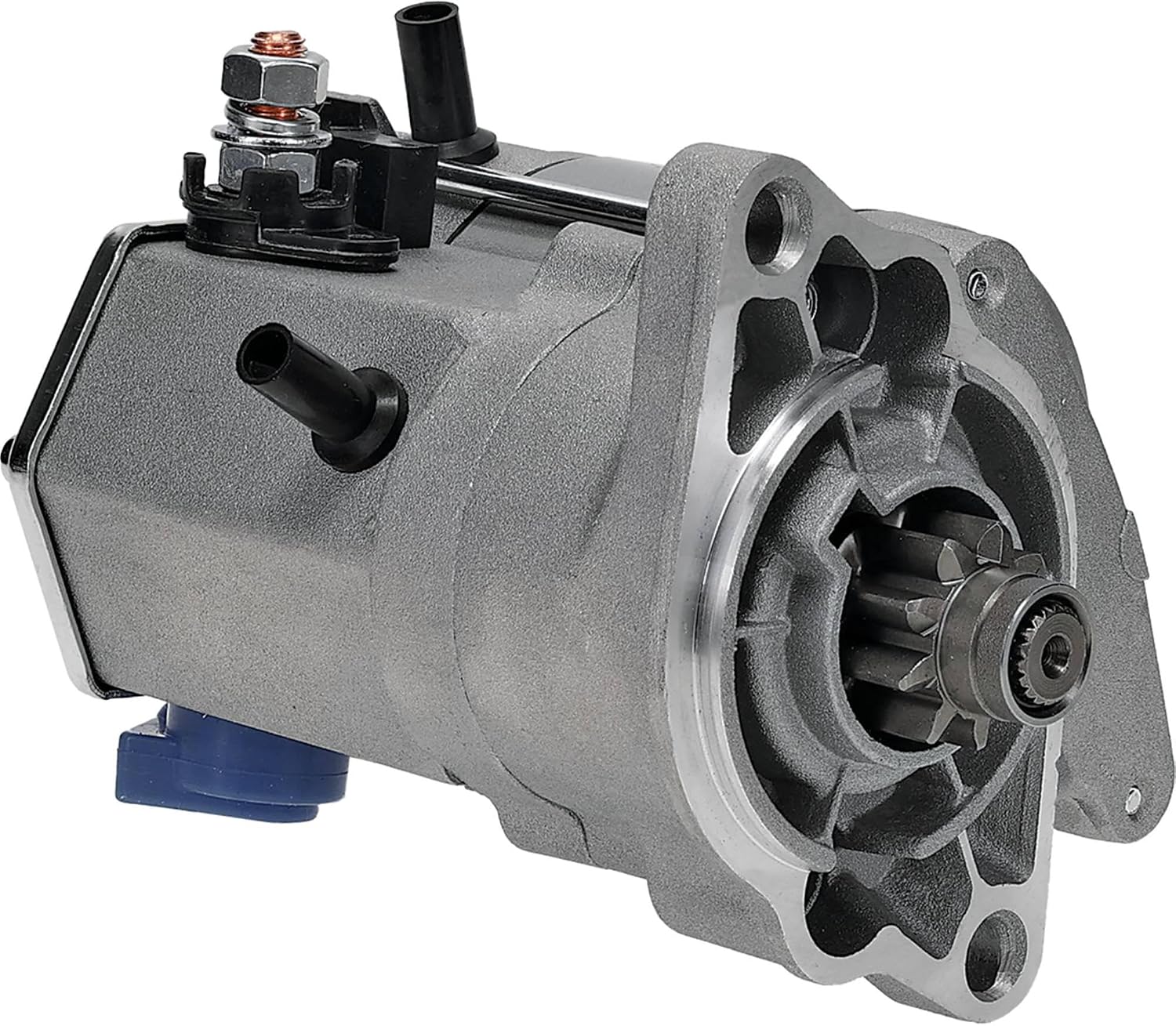 Rareelectrical 1.4Kw Starter Motor Compatible with Kubota Rtv1100 Rtv1140 Rtv-X900 D902e D1105 Diesel Utv Excavator Kx41 Kx61 Kx91 1995-2021 428000-2641