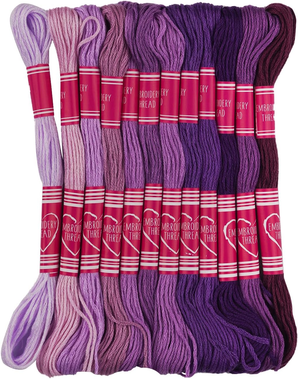 Amazon.com: Mini Skater Rainbow Color Embroidery Floss Sewing Threads ...