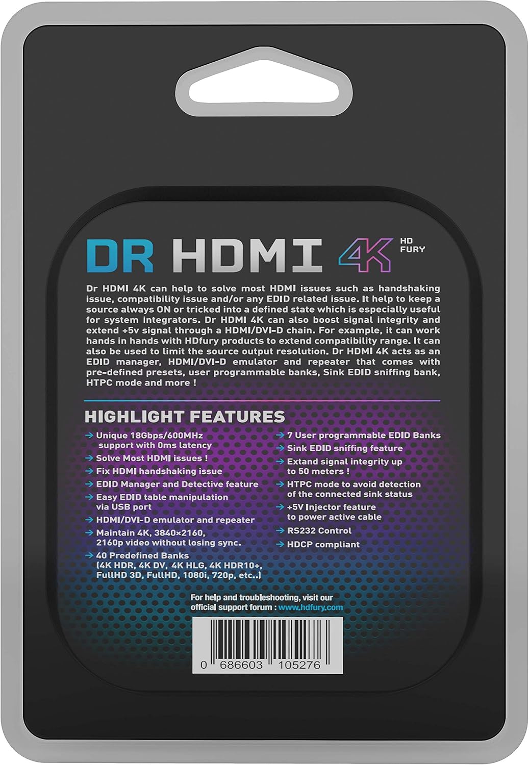 Promo 40% OFF HDFury Dr HDMI 4K | EDID Manager | HDMI Emulator | HDMI Repeater (Up To 164 Feet) Crazy Clearance HDFury Dr HDMI 4K | EDID Manager | HDMI Emulator | HDMI Repeater (Up To 164 Feet)