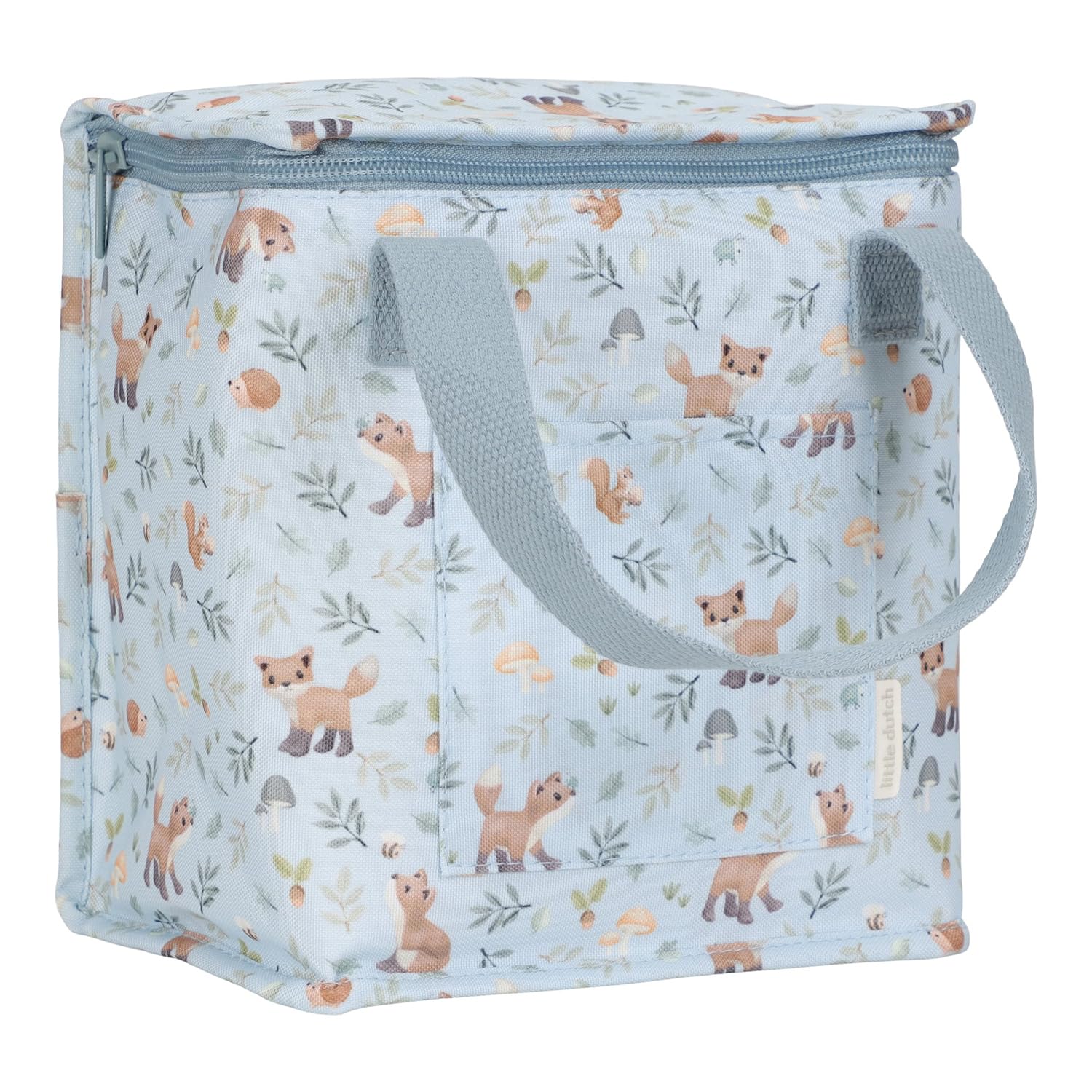 Little Dutch Forest Friends 4913 - Bolsa térmica (21,5 x 20 x 12 cm), color azul