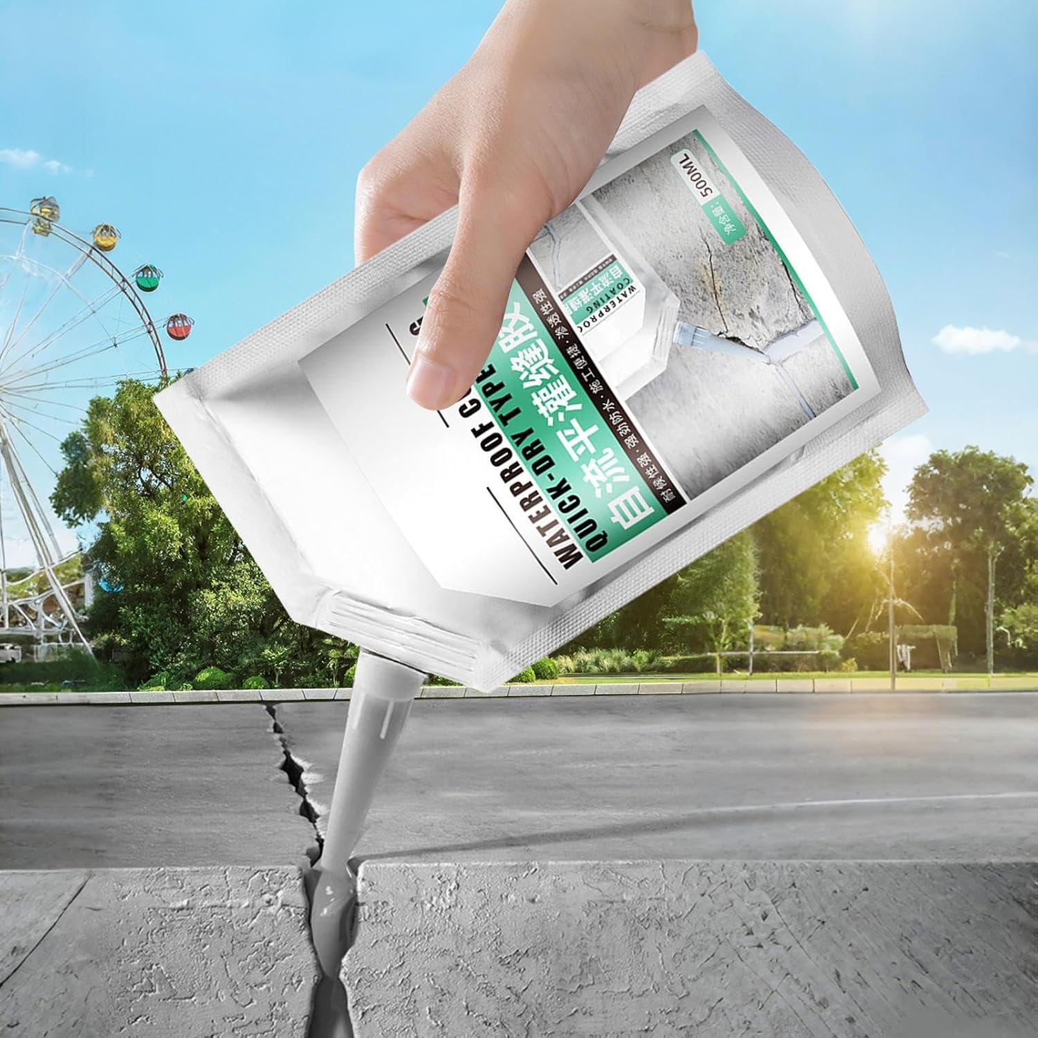 Concrete Crack Repair Quick-Drying High-Strength Wear-Resistant